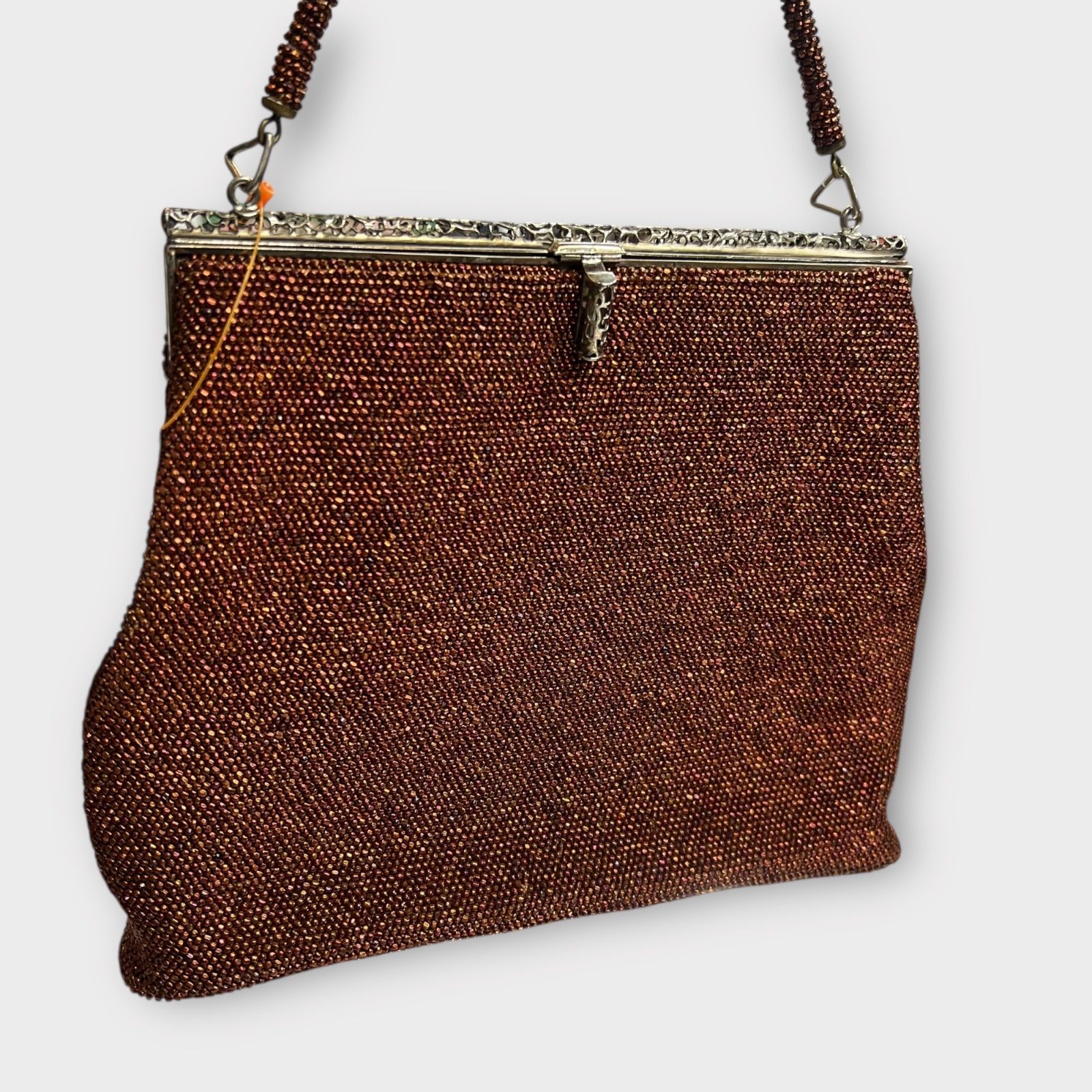 ビーズバッグ パーティバック ハンドバッグ - メルカリ