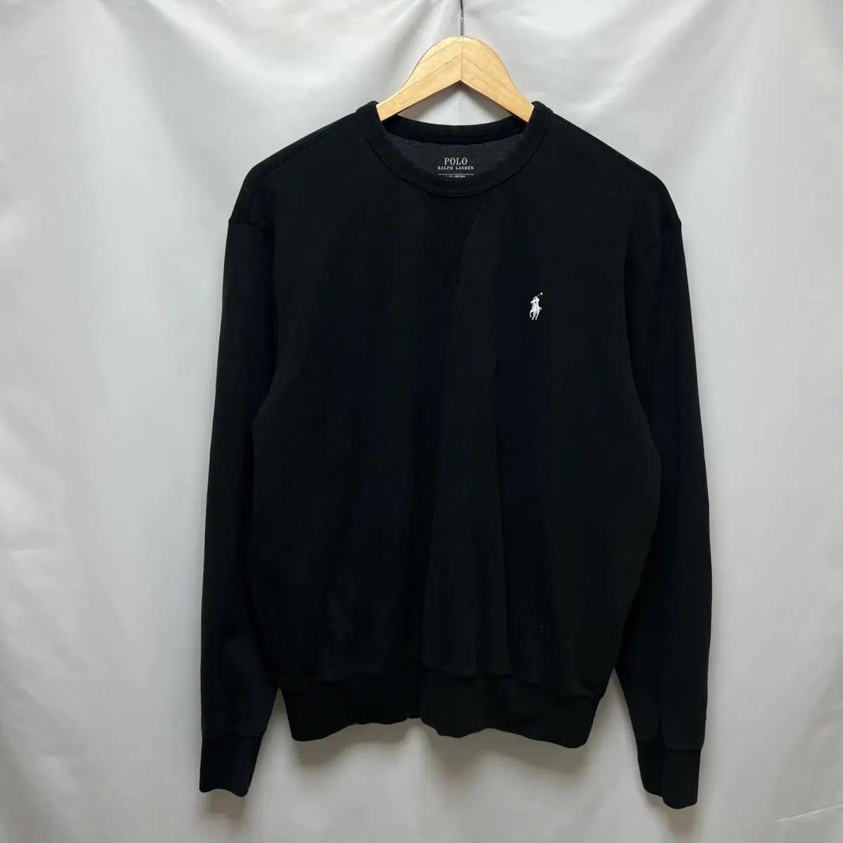 正規品/L ポロ ラルフローレン ブラック スウェット - メルカリ