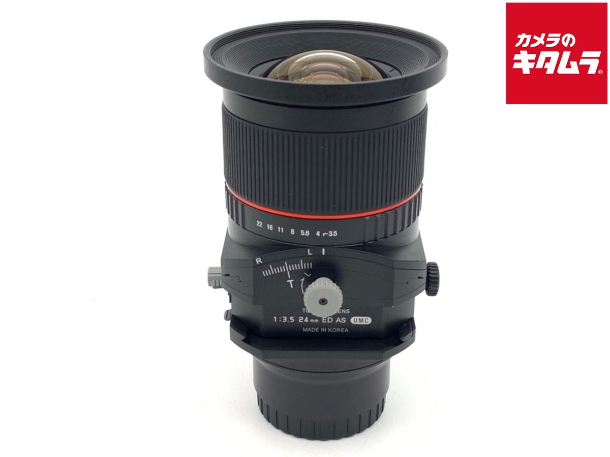 中古】 【良品】 サムヤン T-S 24mm F3.5 マイクロフォーサーズ ED AS