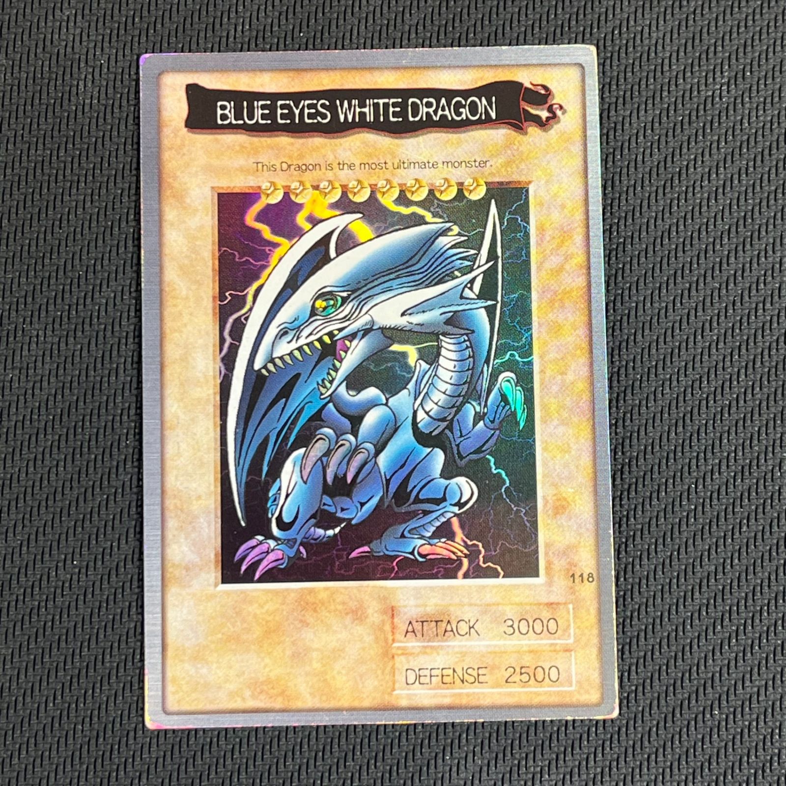 遊戯王 BANDAI版 青眼の白龍 ブルーアイズ・ホワイト・ドラゴン 英語