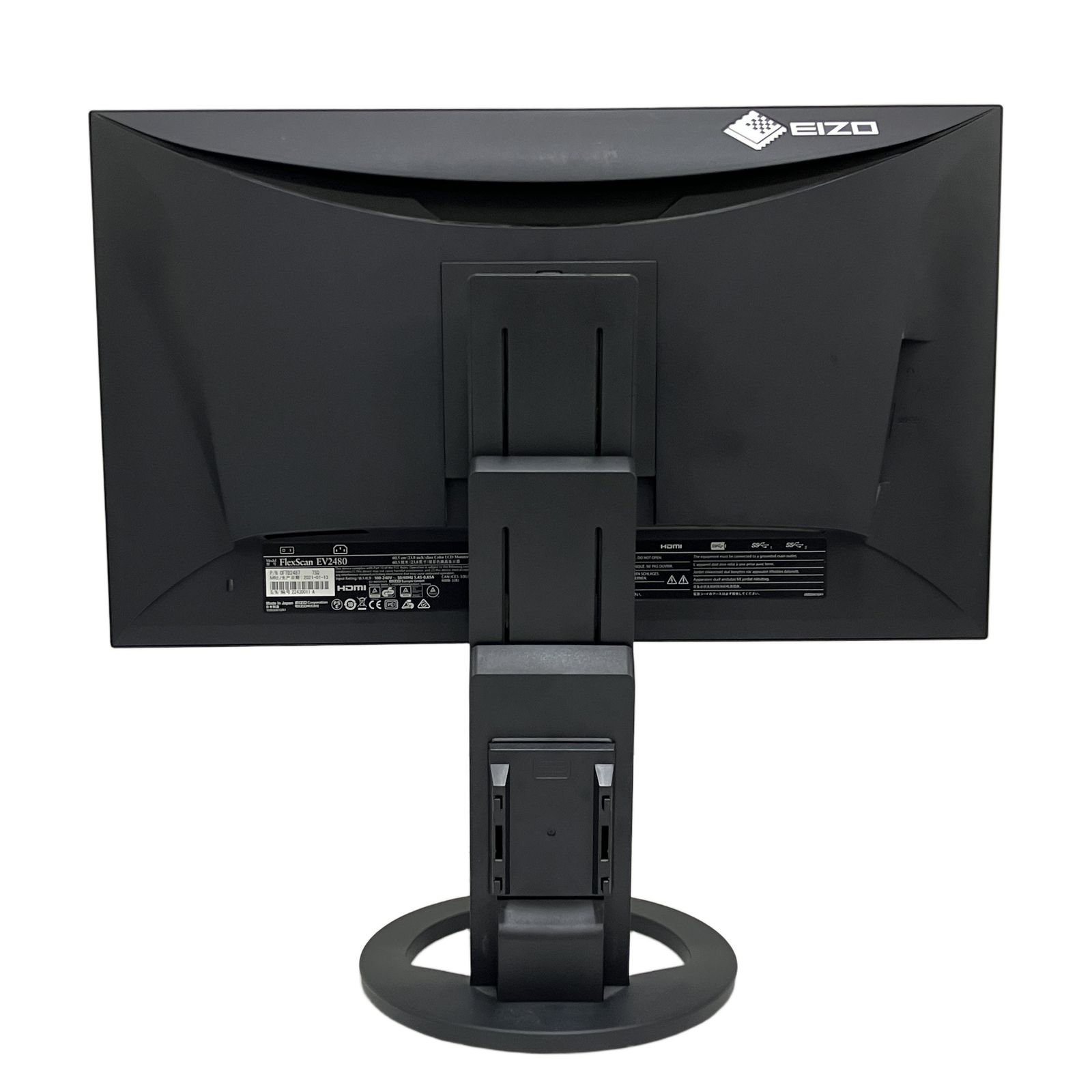 EIZO FlexScan EV2480 液晶ディスプレイモニター 23.8型 2021年製 FHD