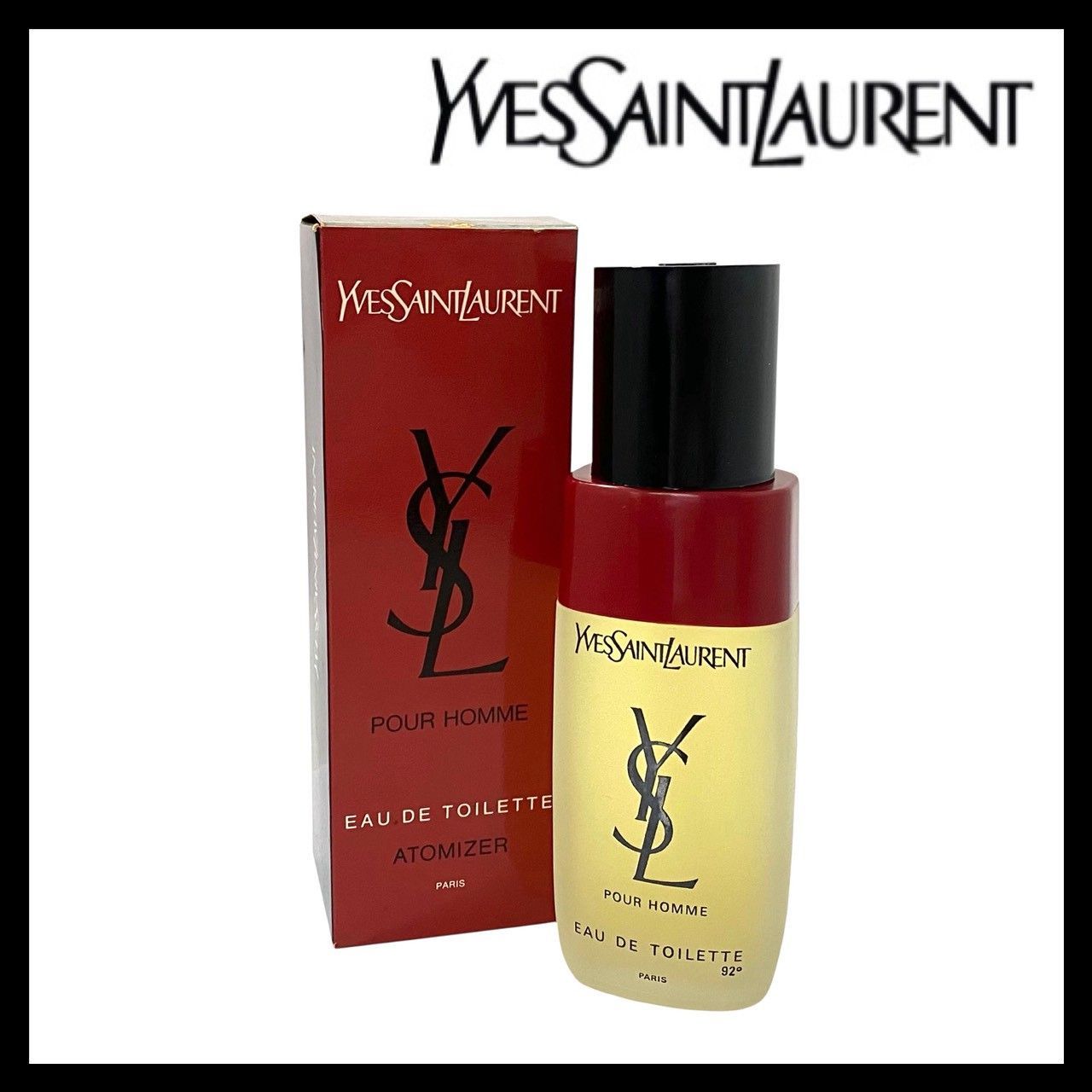 M【YVES SAINT LAURENT】プールオム オードトワレ 120ml 香水