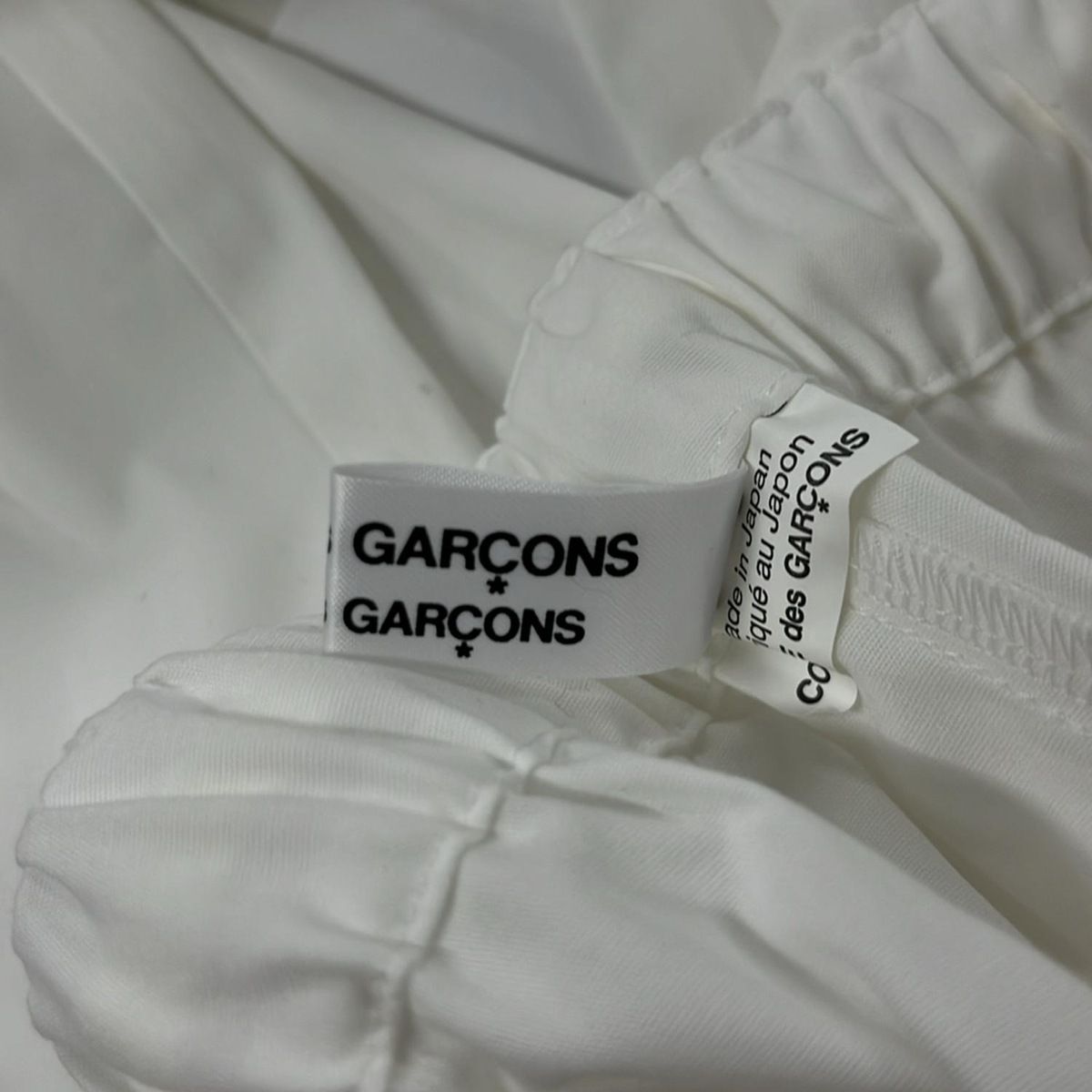  COMMEdesGARCONS コムデギャルソンコムデギャルソン パンツ サイズM レディース 白 フルレングス その他 パンツ