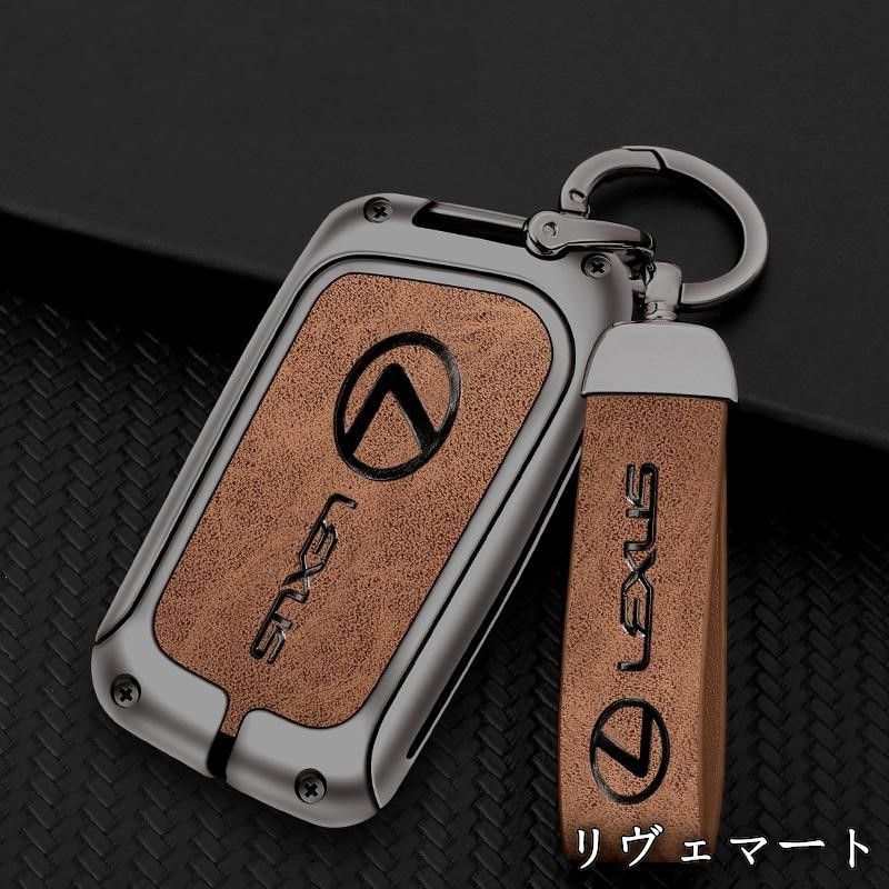 美品・未使用新品】◇レクサス LEXUS◇深錆色/ブラウン◇キーケース