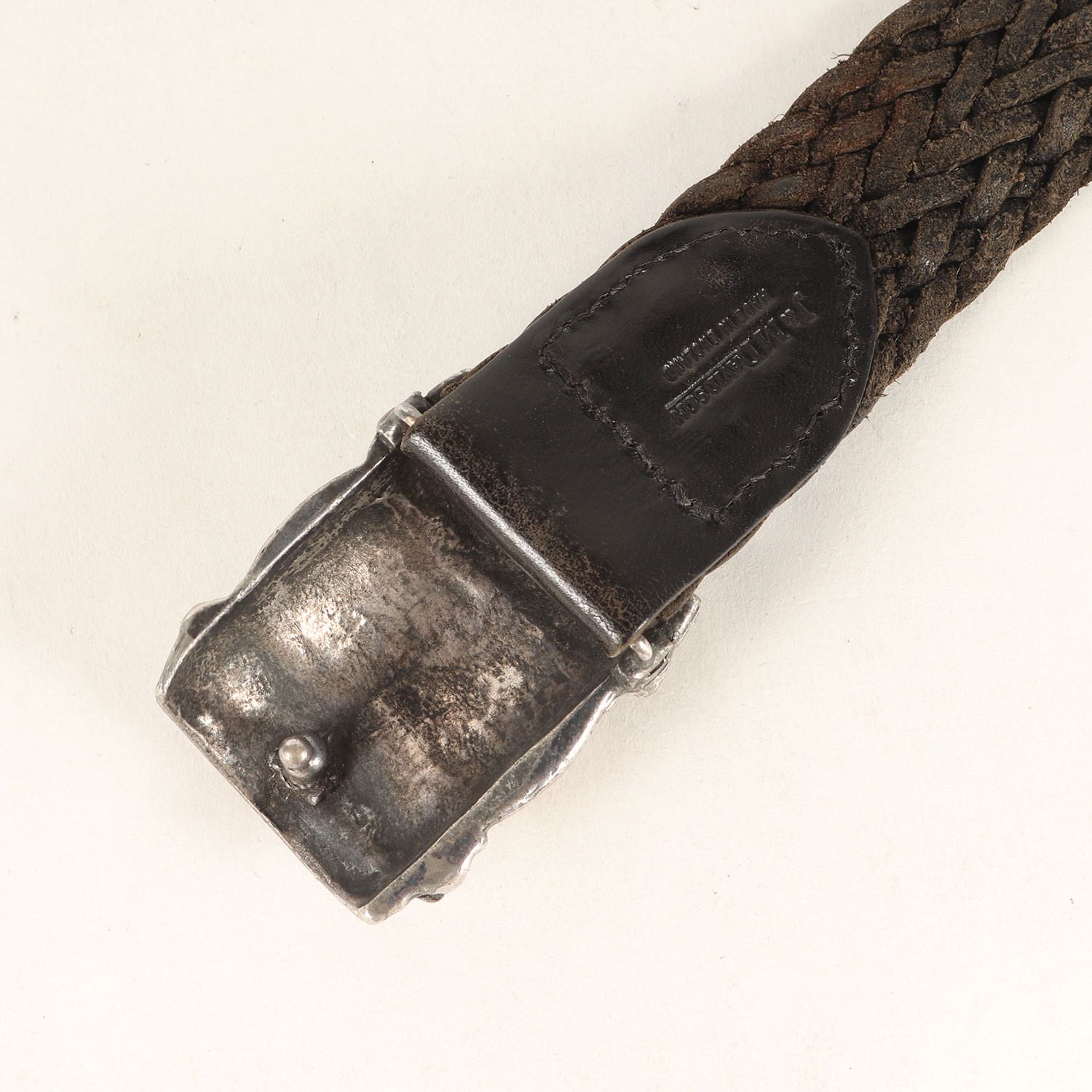 J.M.Weston ジェイエムウエストン ベルト シルバー ブラック サイズ