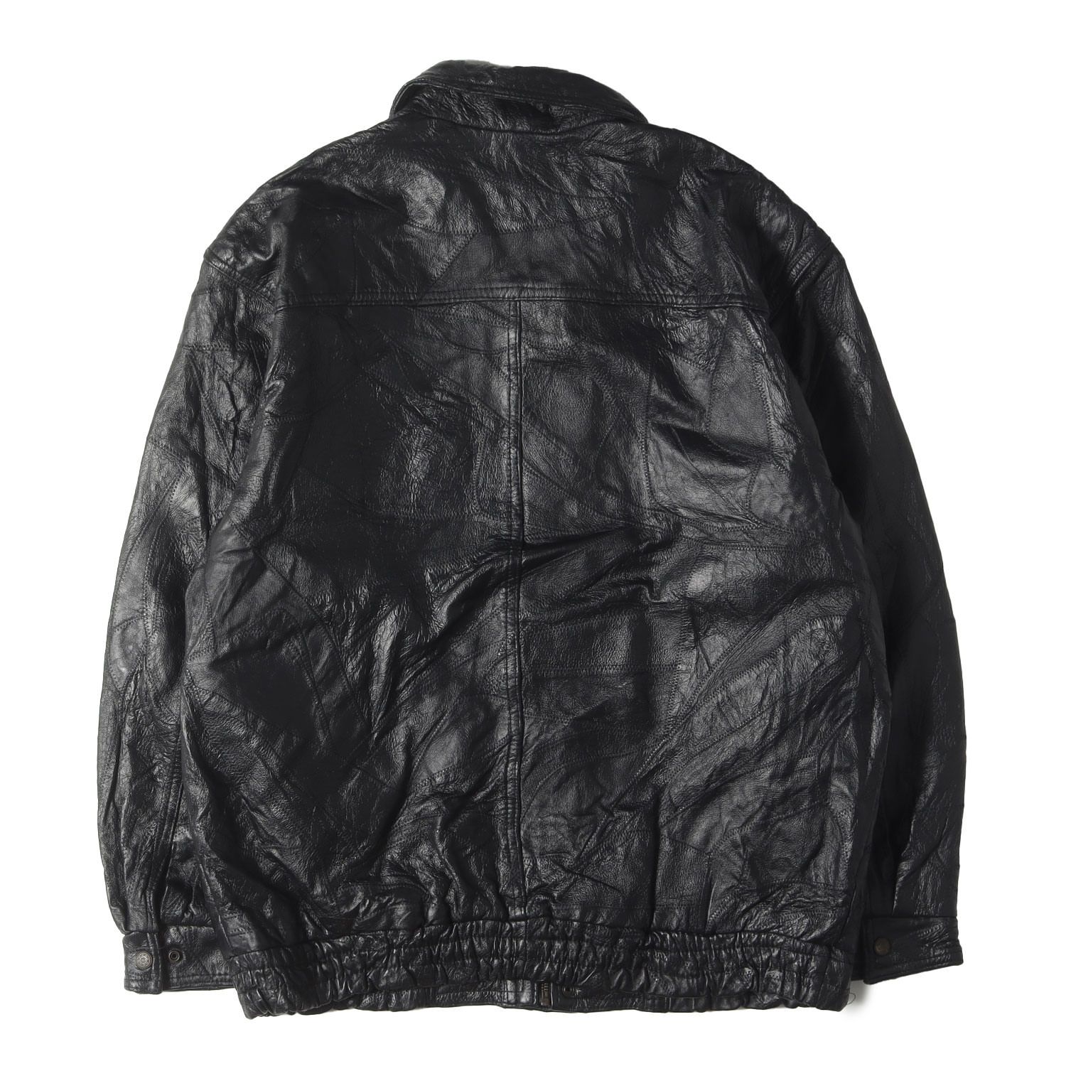 90s - 00s ヴィンテージ古着 | 90s パッチワーク レザー ジャケット