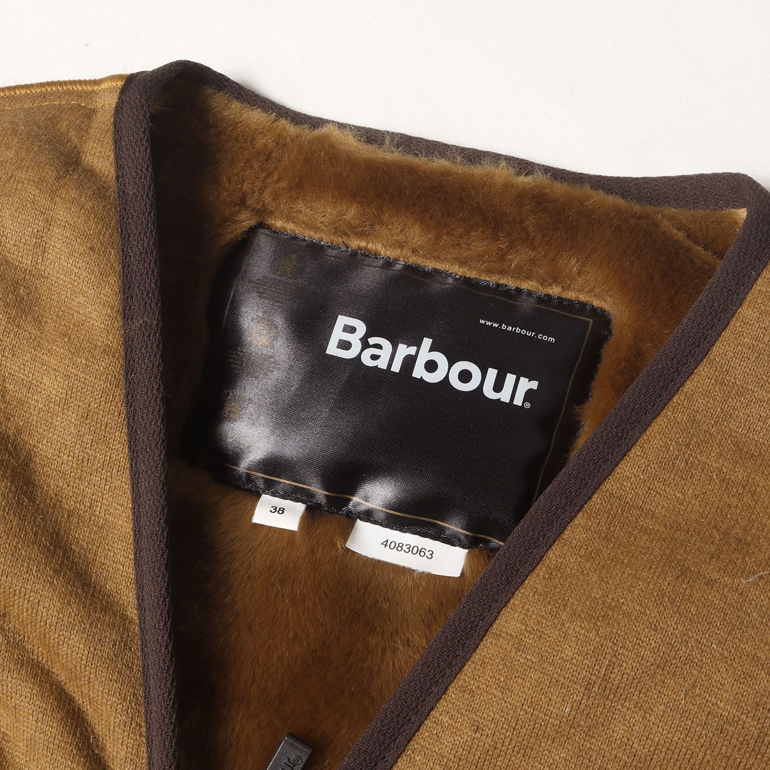 美品】BARBOUR バブアー ベスト ブラウン サイズ:38 | 人気モデル