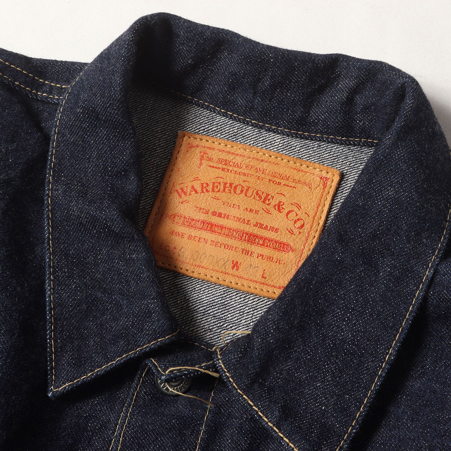 ウエアハウス　warehouse 大戦モデル　リーバイス　ファースト　42 美品】WAREHOUSE ウエアハウス ジャケット インディゴ サイズ:42
