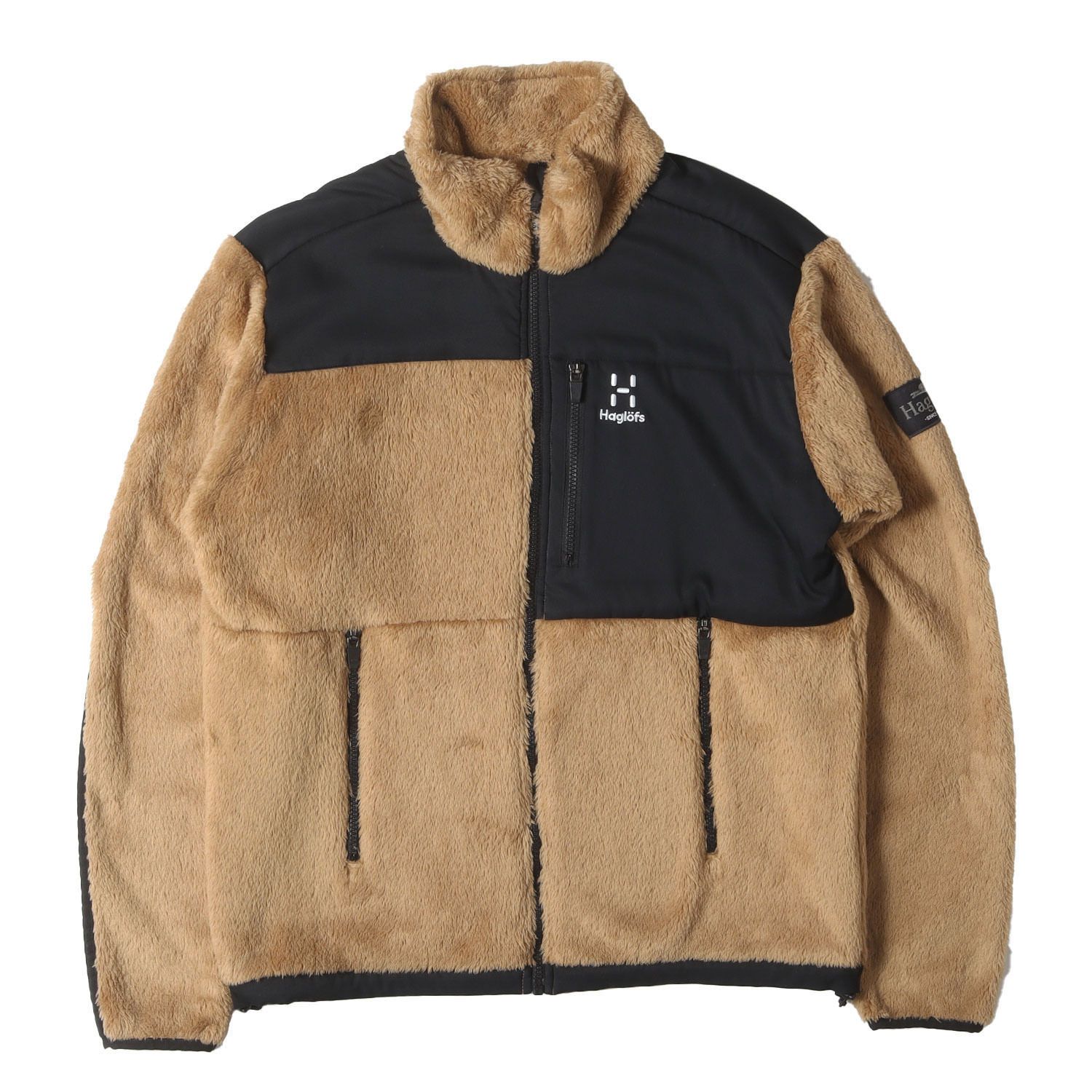 HAGLOFS ホグロフス ジャケット ベージュ サイズ:M | コンビネーション ハイロフト ポーラテック フリースジャケット (Combination High Loft Jacket) | アウター ブルゾン 上着【メンズ】【中古】【美品】【K4653】 美品】HAGLOFS ホグロフス ジャケット ベージュ サイズ:M