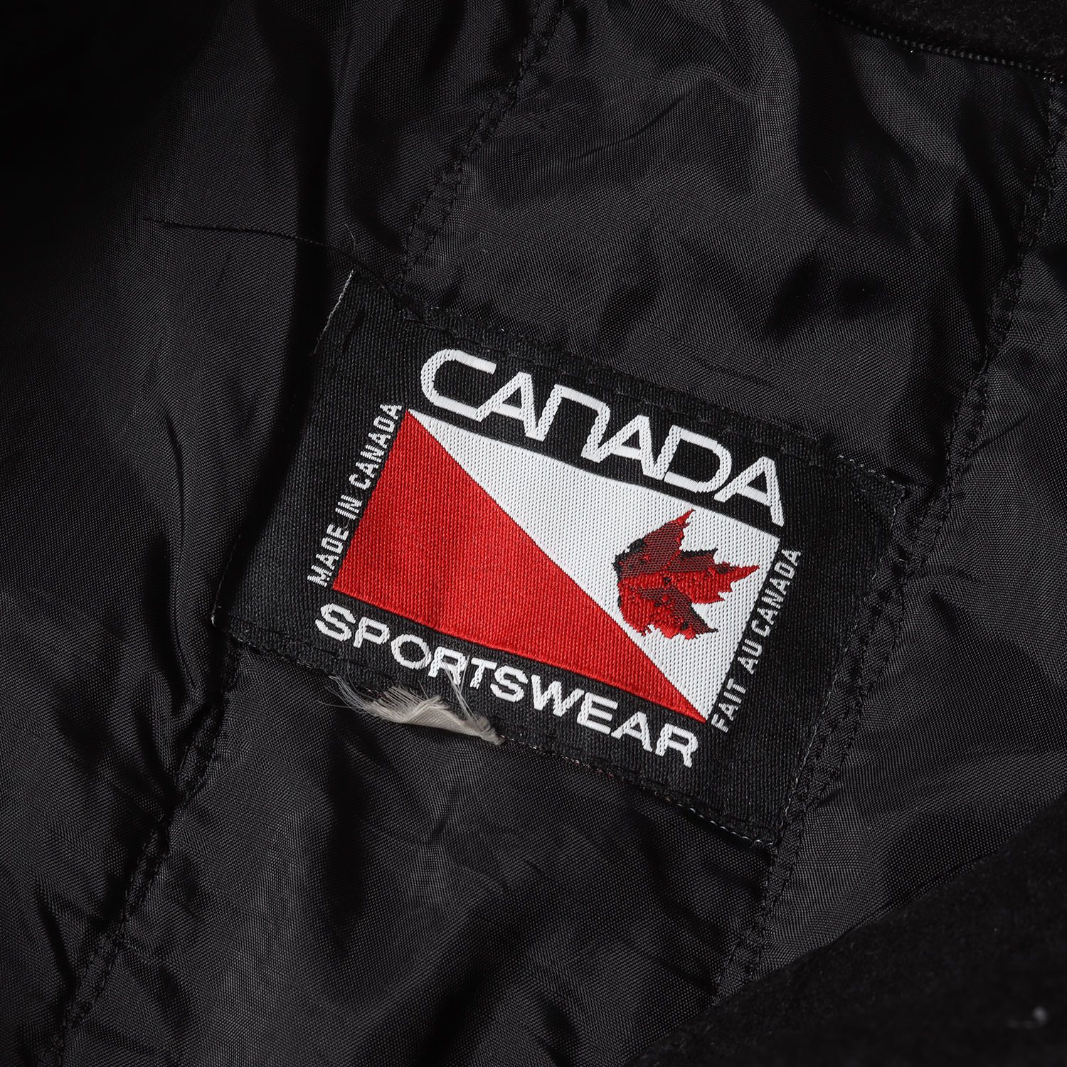 90s - 00s ヴィンテージ古着 | 90s 袖レザー メルトンウール