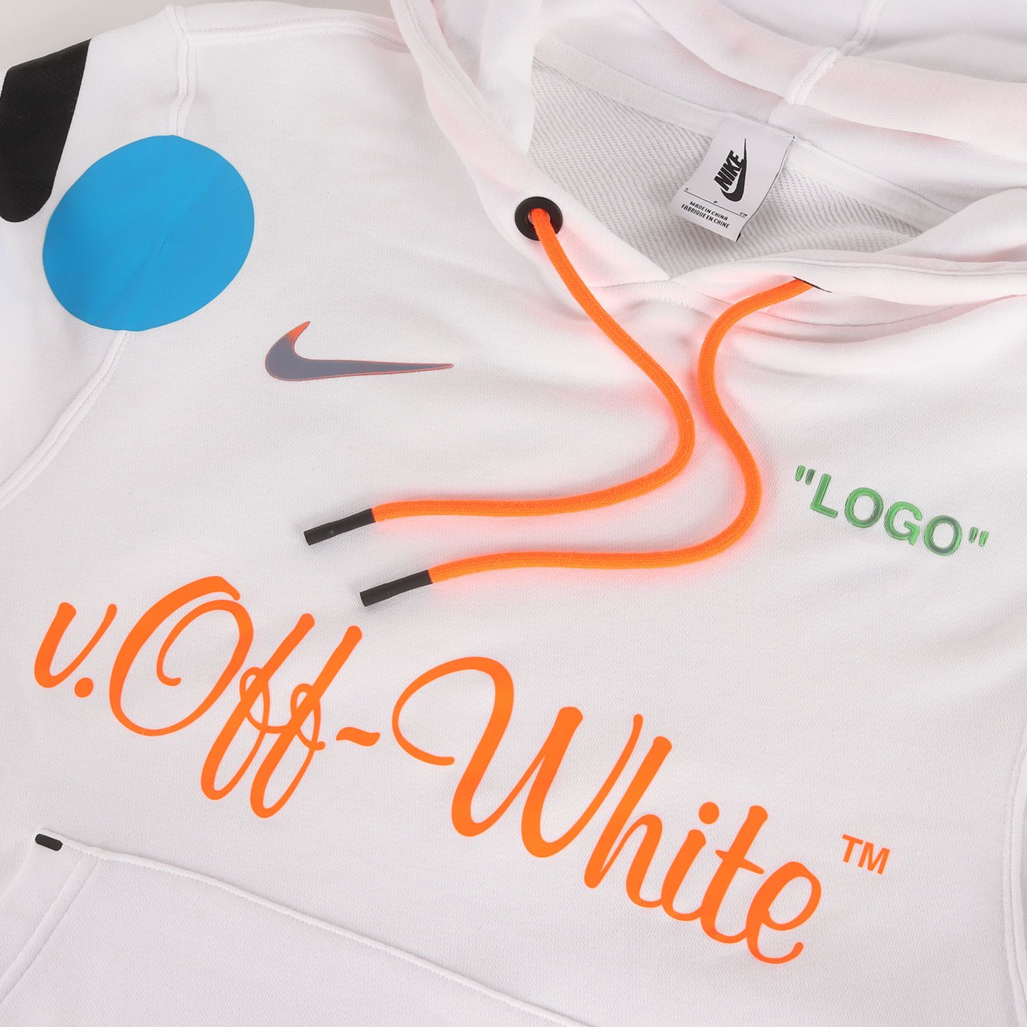 美品】OFF-WHITE オフホワイト パーカー ホワイト 白 サイズ:S | NIKE