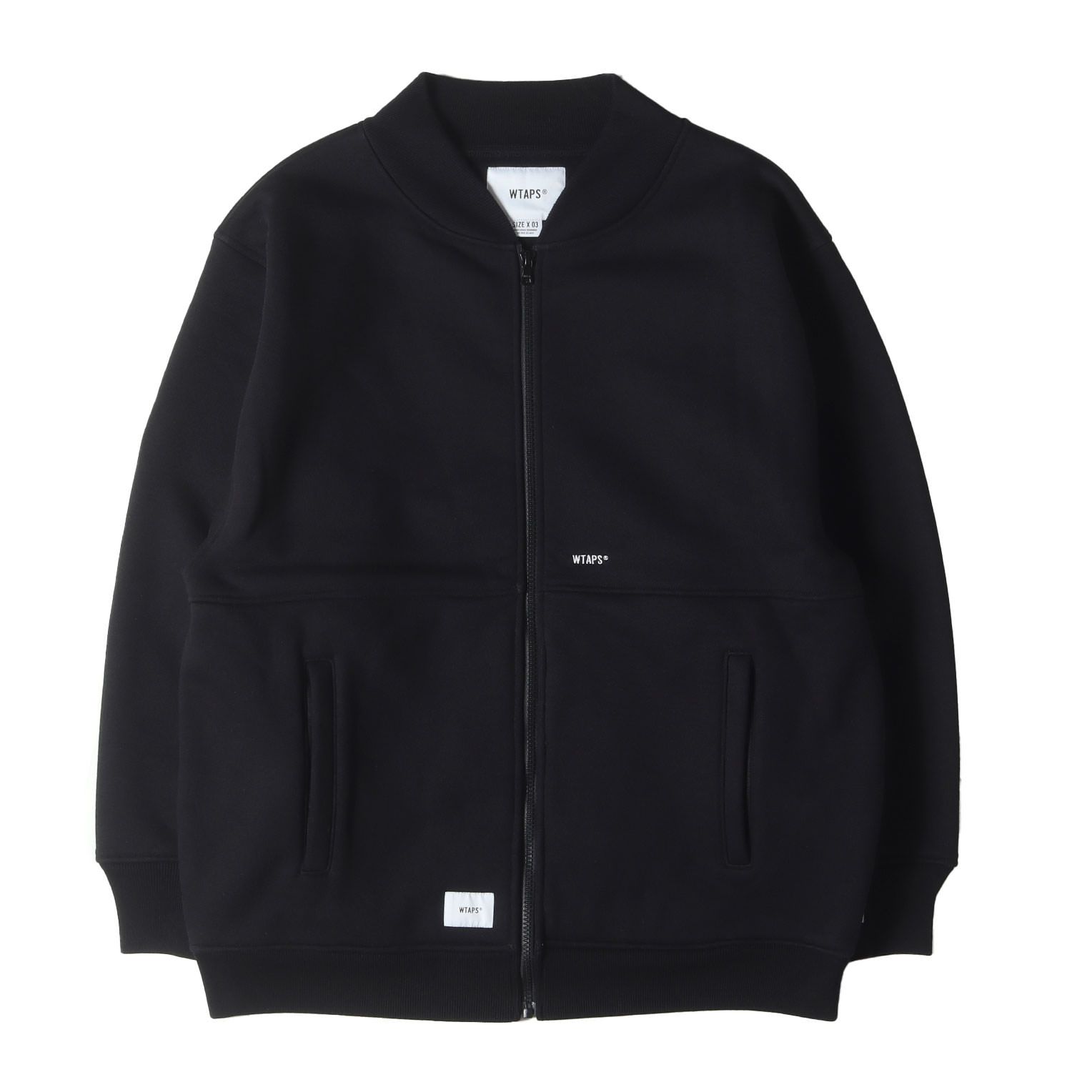美品】WTAPS ダブルタップス カーディガン ブラック 黒 サイズ:L