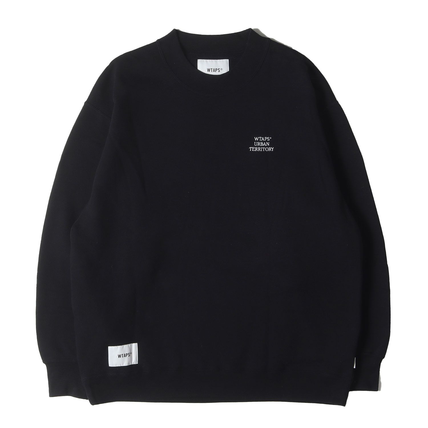 WTAPS トップス　トレーナー　スウェット WTAPS ダブルタップス スウェット ブラック 黒 サイズ:L | 22AW ロゴ
