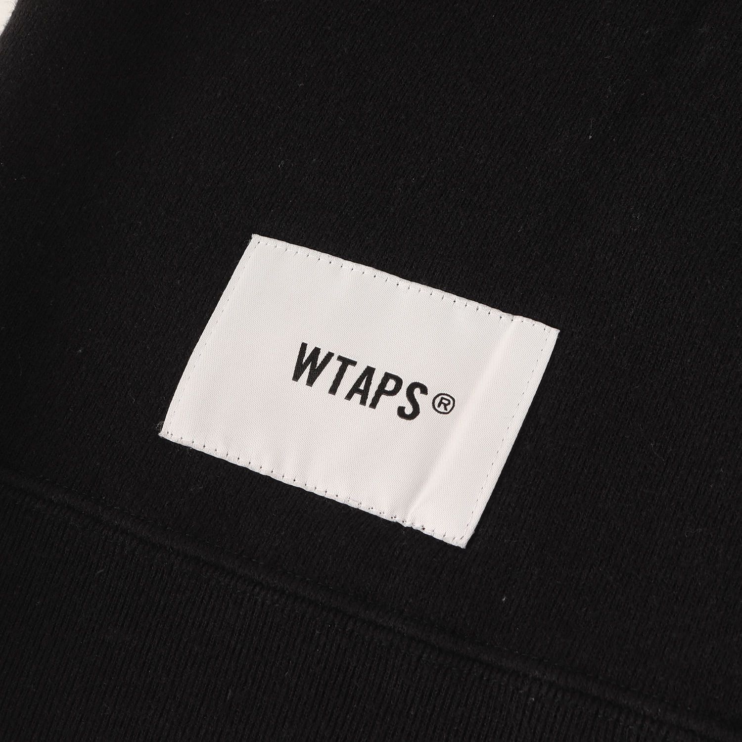 WTAPS ダブルタップス スウェット ブラック 黒 サイズ:L | 22AW ロゴ
