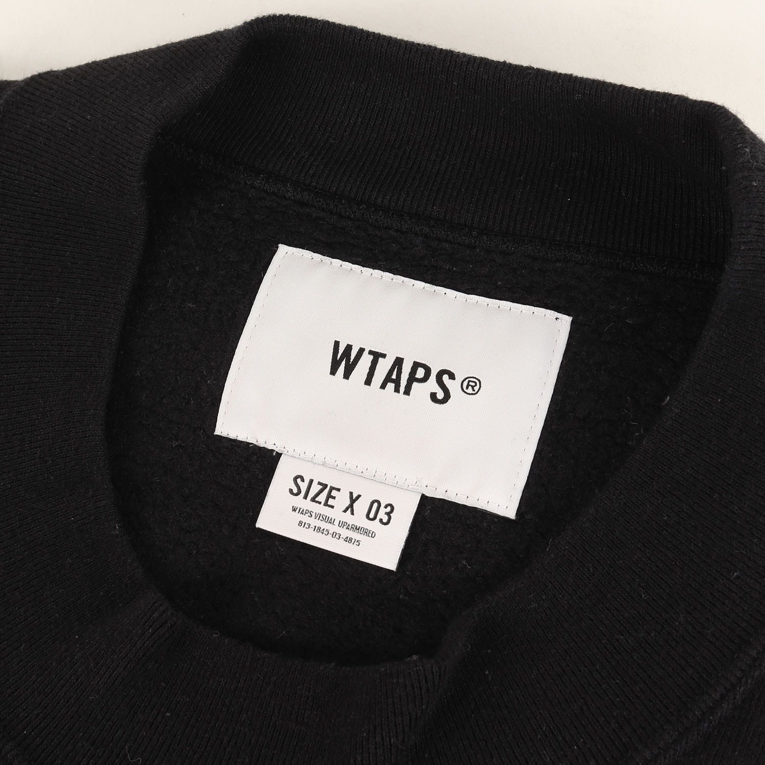 WTAPS ダブルタップス スウェット ブラック 黒 サイズ:L | 22AW ロゴ