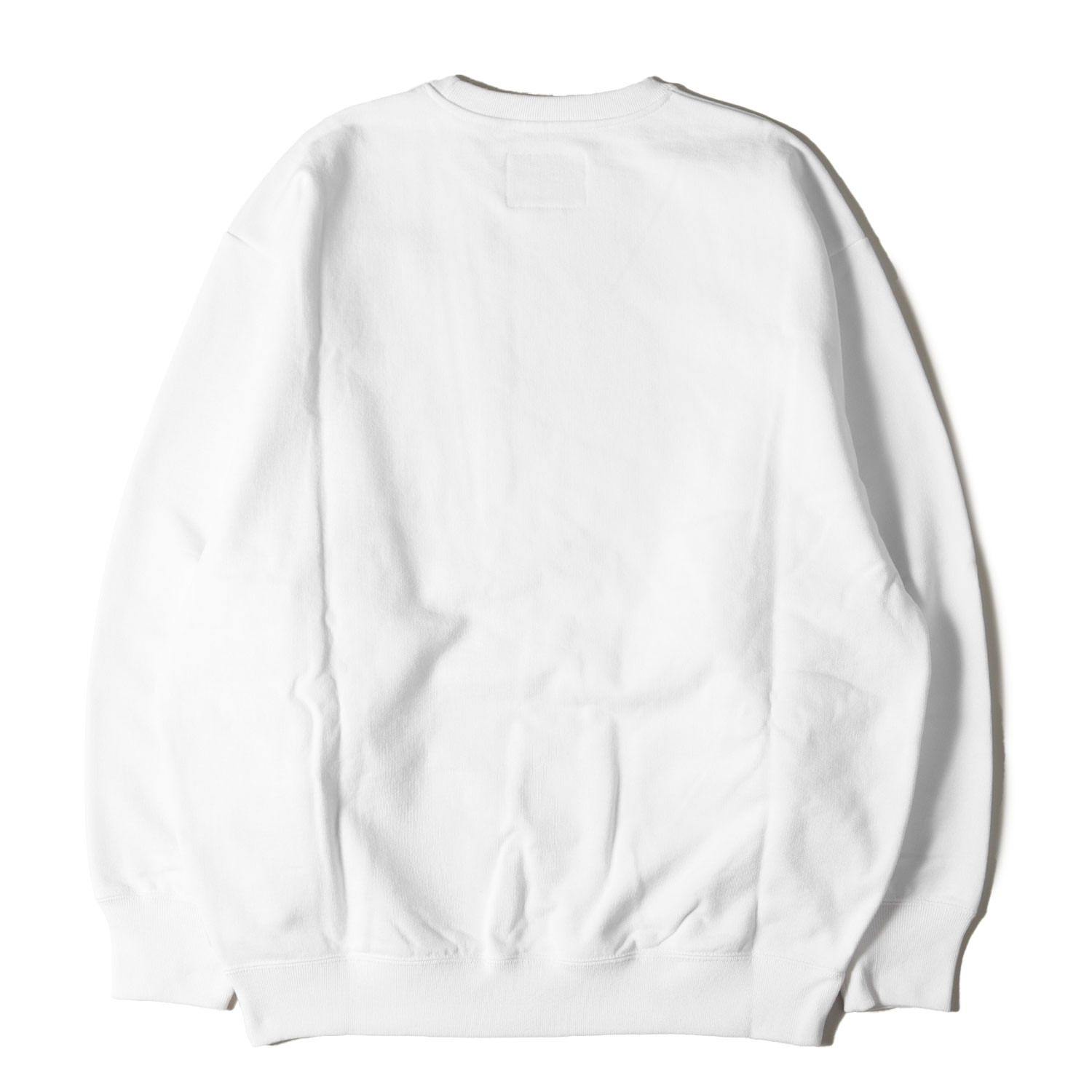 WTAPS ダブルタップス スウェット ホワイト 白 サイズ:L | 23AW ロゴ