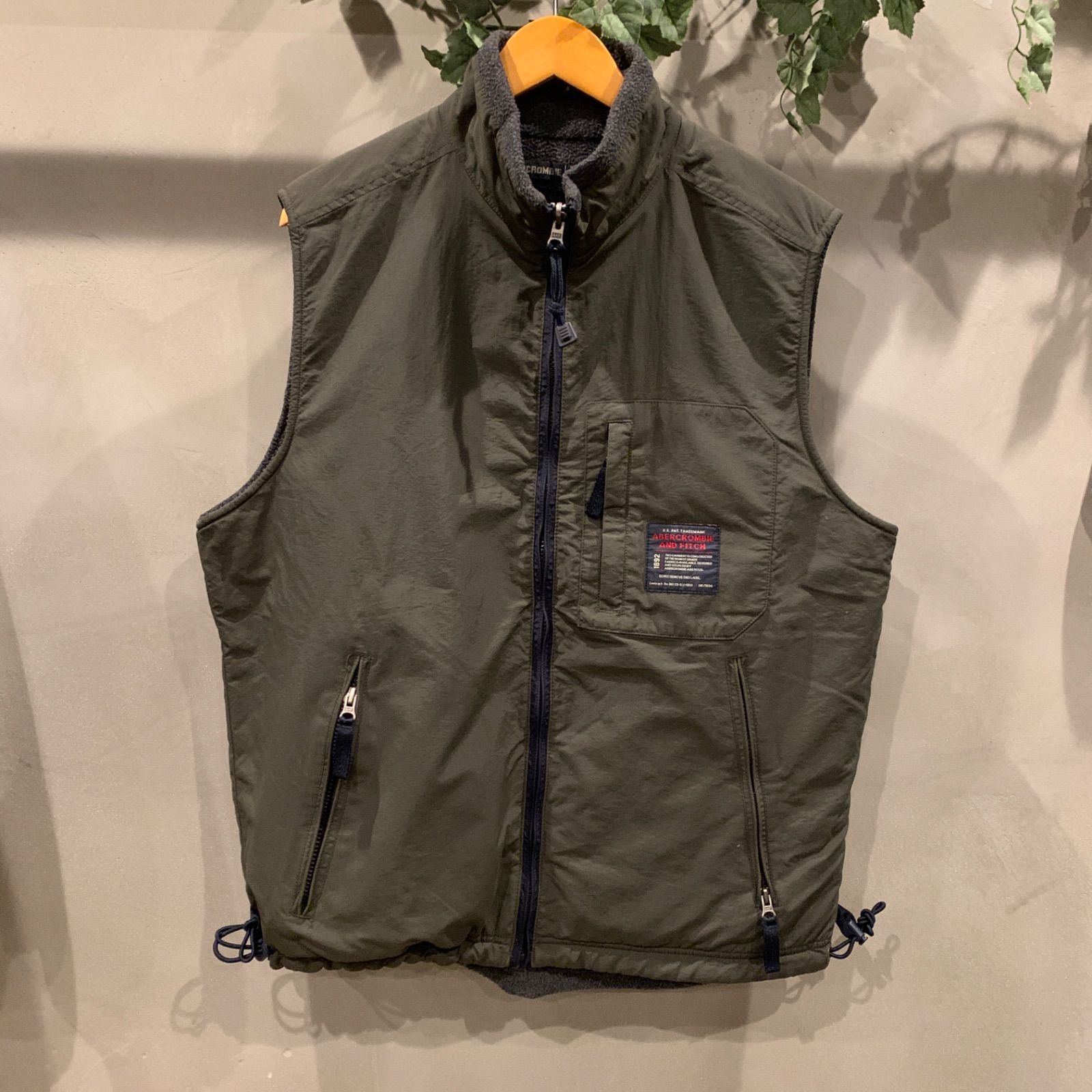 00s 90s ABERCROMBIE AND FITCH アバクロ ナイロンフリース 