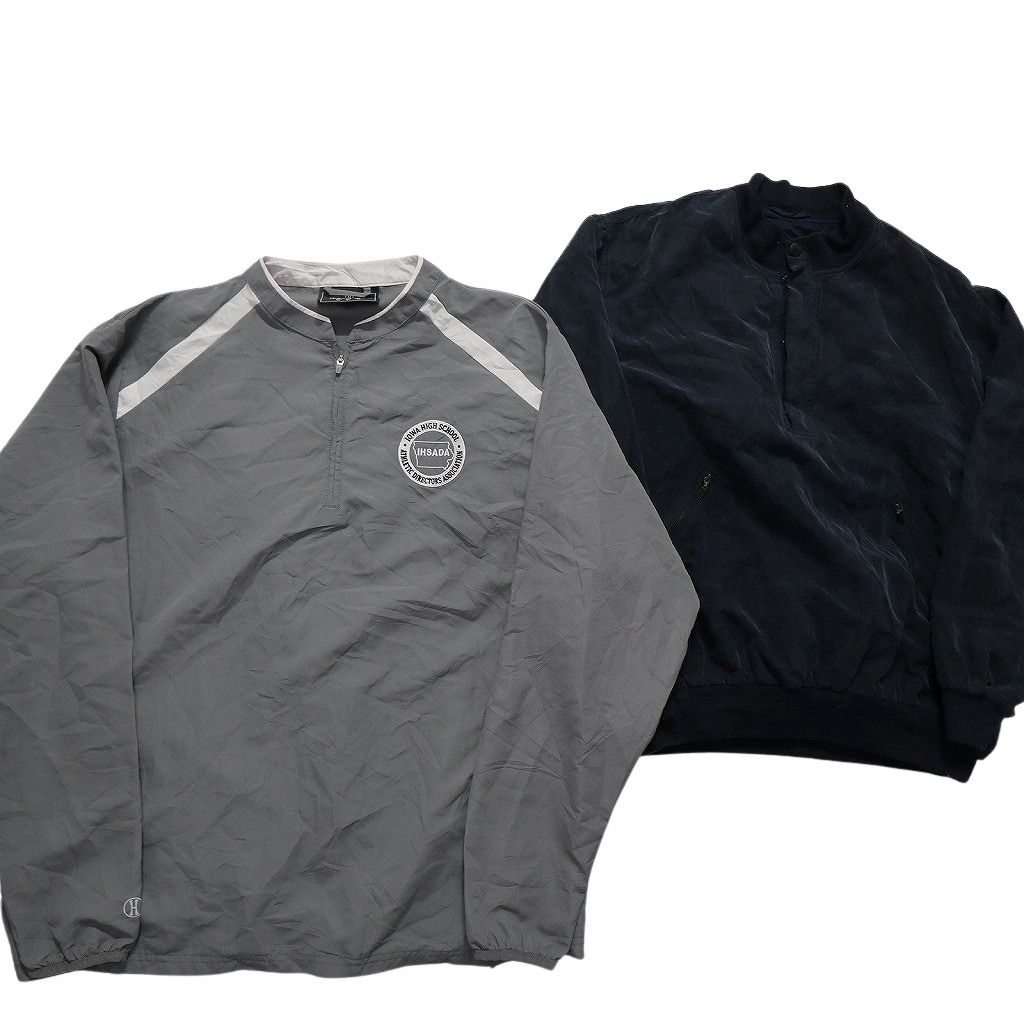 古着卸 まとめ売り プルオーバー ジャケット MIX 8枚セット (メンズ M