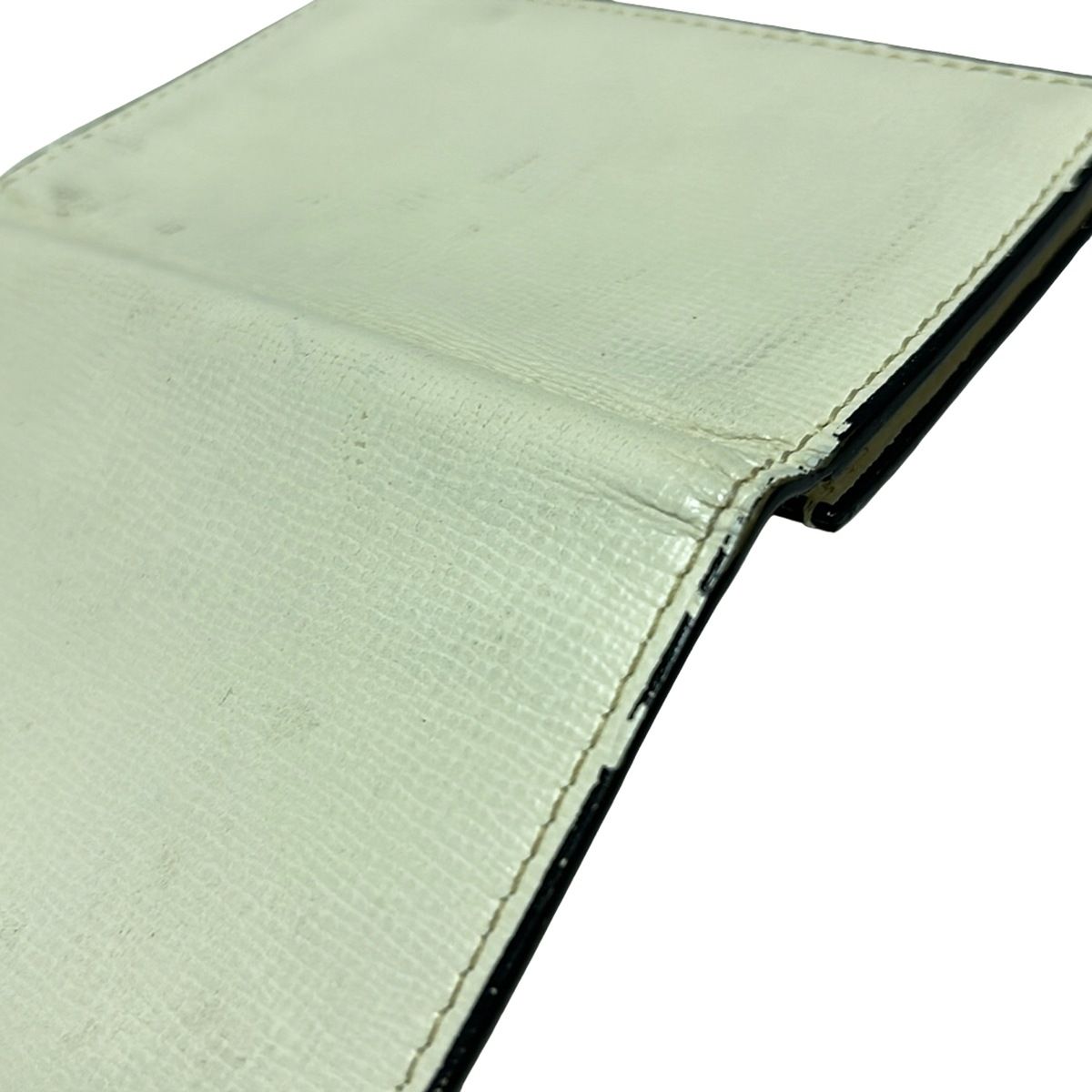 Valextra(ヴァレクストラ) 名刺入れ - アイボリー レザー - メルカリ