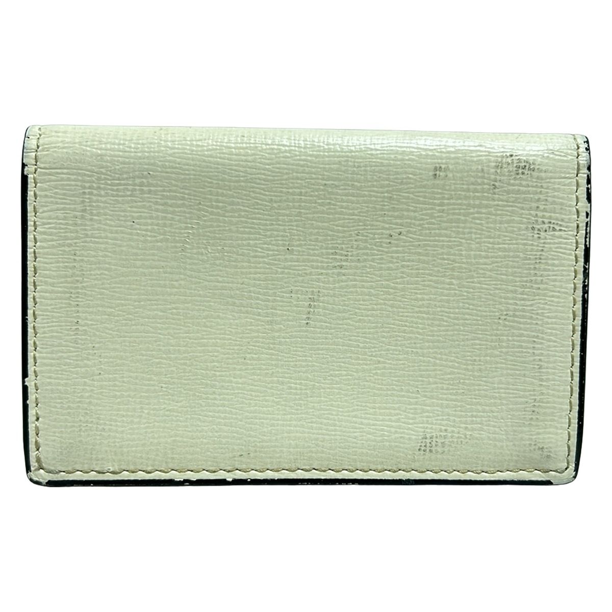 Valextra(ヴァレクストラ) 名刺入れ - アイボリー レザー - メルカリ