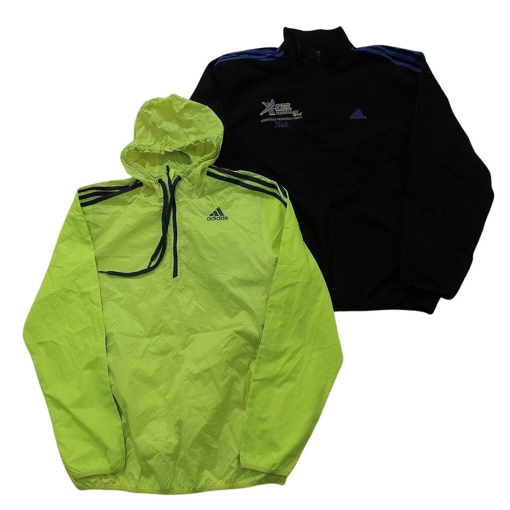 古着卸 まとめ売り アディダス プルオーバーMIX ジャケット 5枚セット