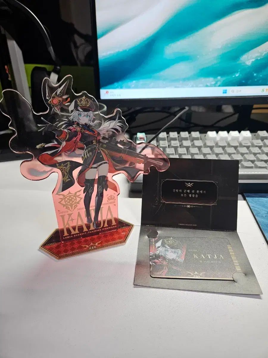  エターナルリターン カティア アークス アクリル スタンド + 名刺 カード その他