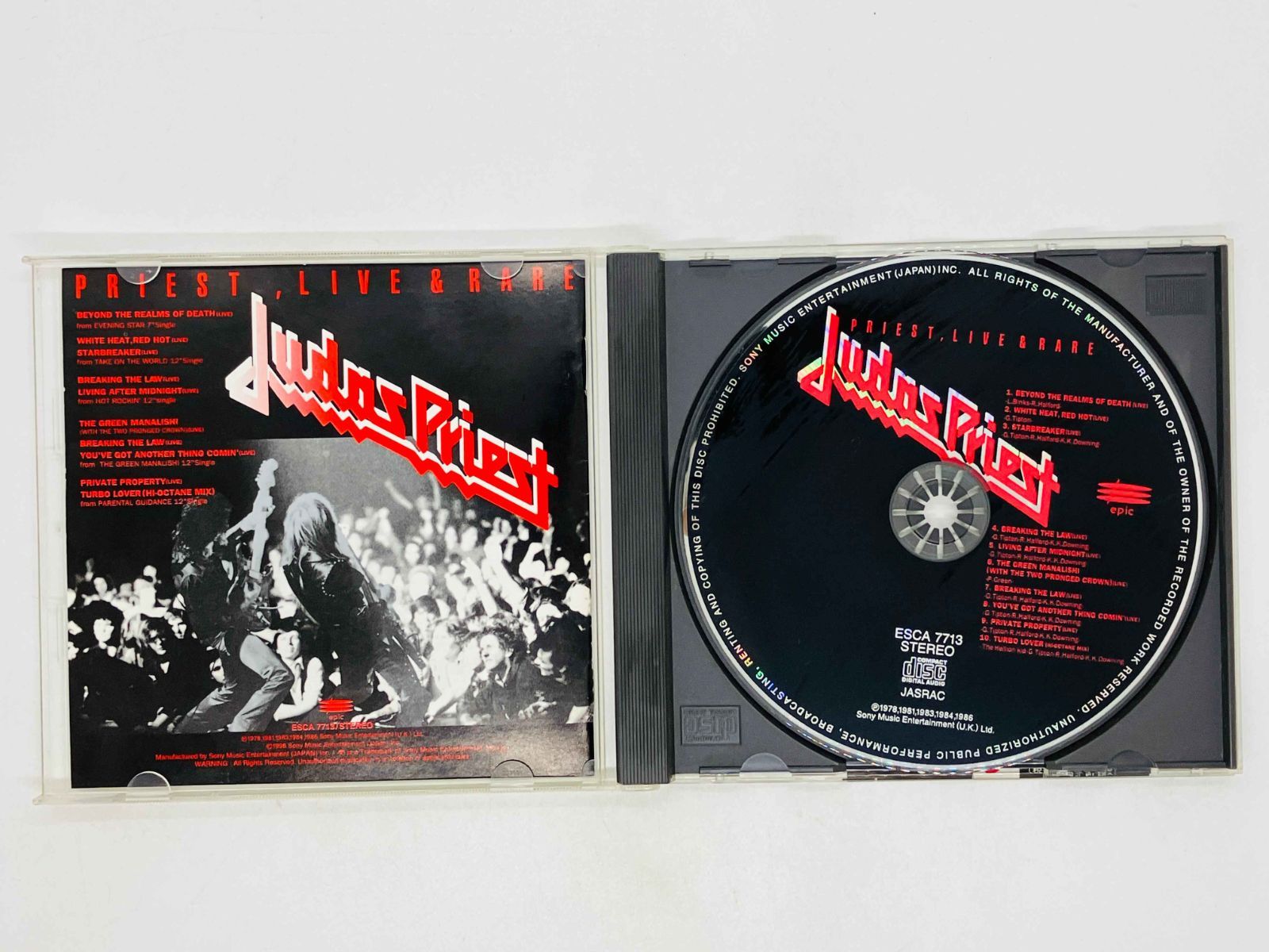 CD ジューダス・プリースト / プリースト、ライヴ&レア!! / JUDAS