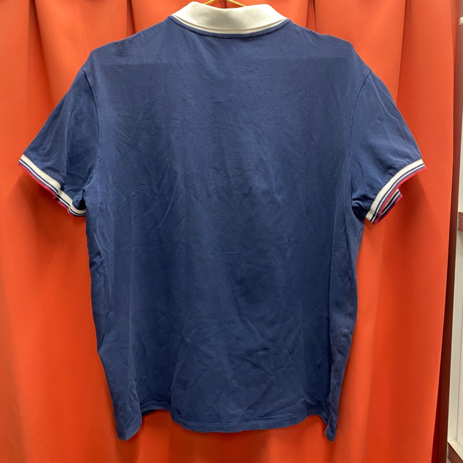 GUCCI グッチ シェリーライン ポロシャツ 半袖 スポーツ ネイビー T