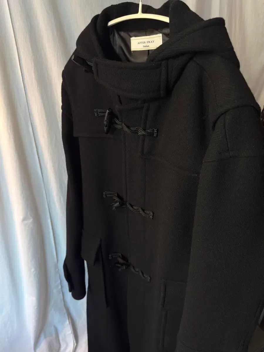 AFTER PRAY セイガン ダッフルコート ブラック M