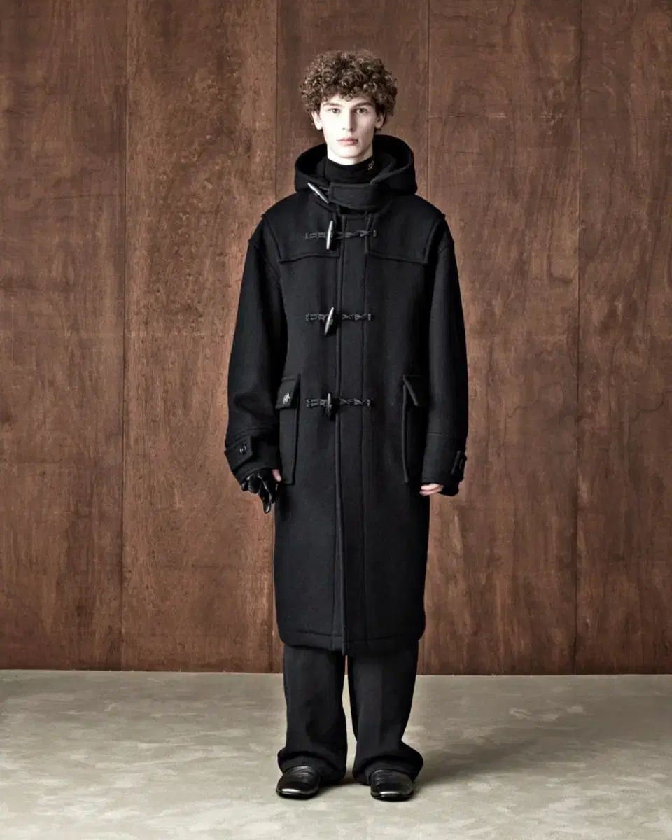 AFTER PRAY セイガン ダッフルコート ブラック M