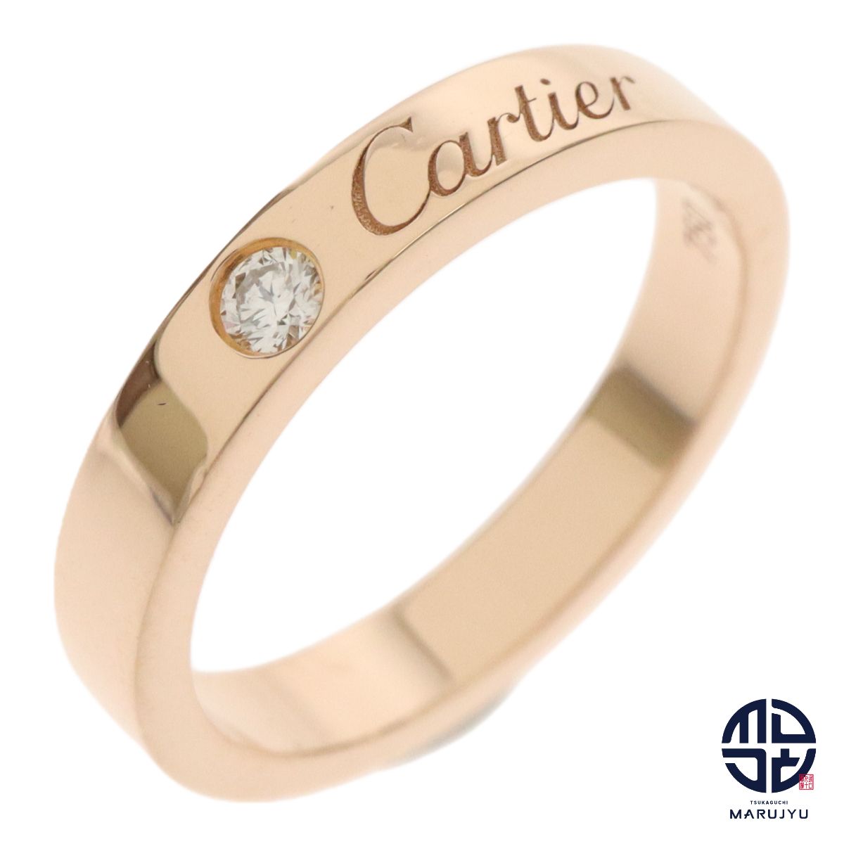 Cartier カルティエ 750PG 18金ピンクゴールド K18 Cドゥ カルティエ