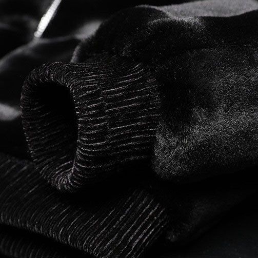 ファーコート イタリア製造 上級ミンク/カシミヤ混 暖かい ソフト 厚手