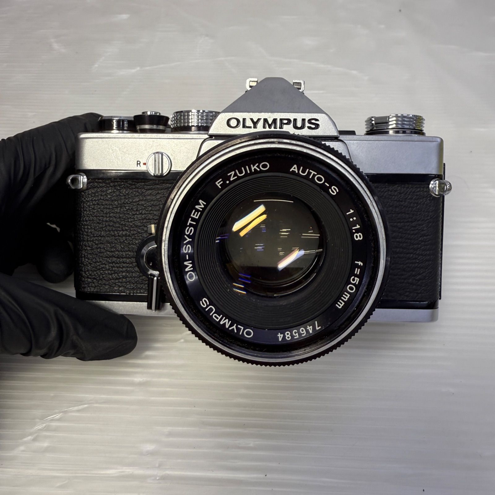 ☆オリンパス OM-1☆OLYMPUS 一眼レフ 1:1.8 50mm フィルムカメラ