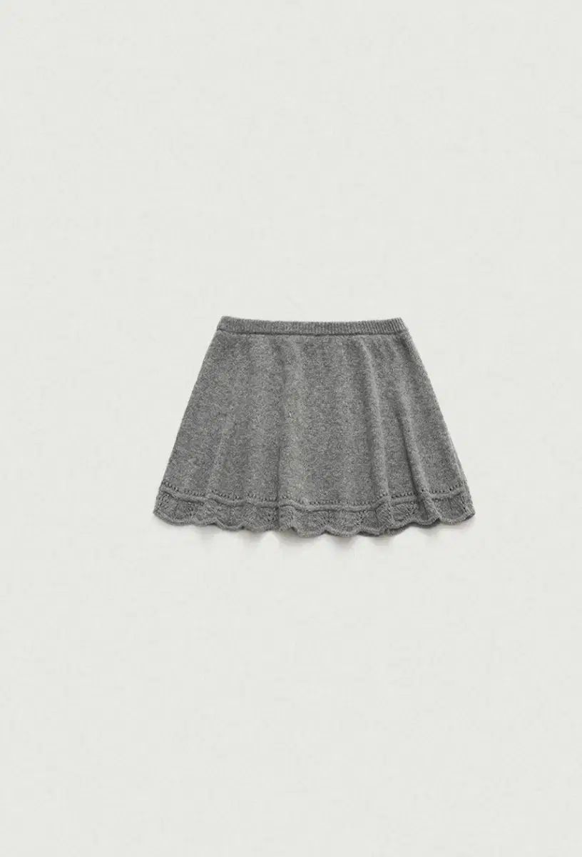 ザ バーネット Clarie Scallop Knit Skirt