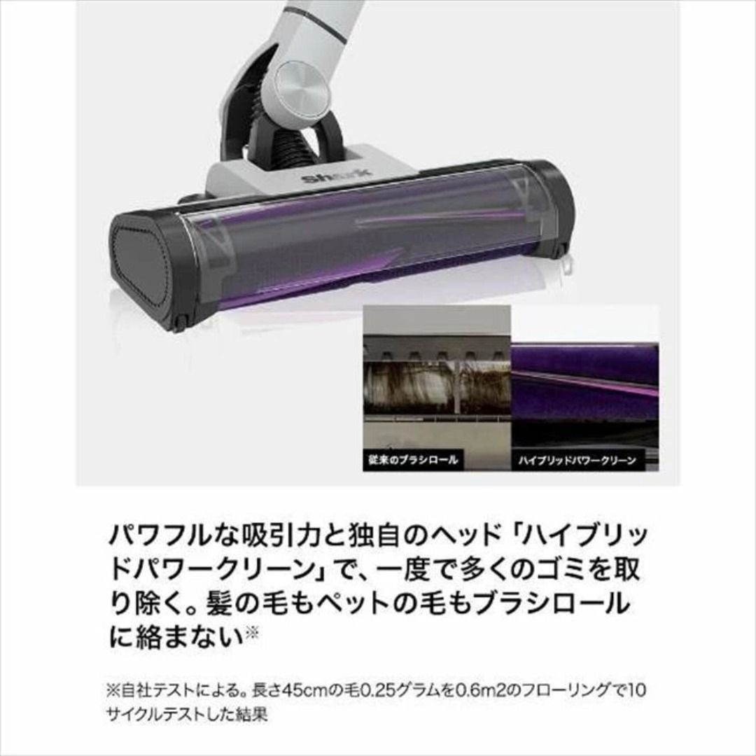 Shark シャーク LC351JWH コードレス スティッククリーナー EVOPOWER