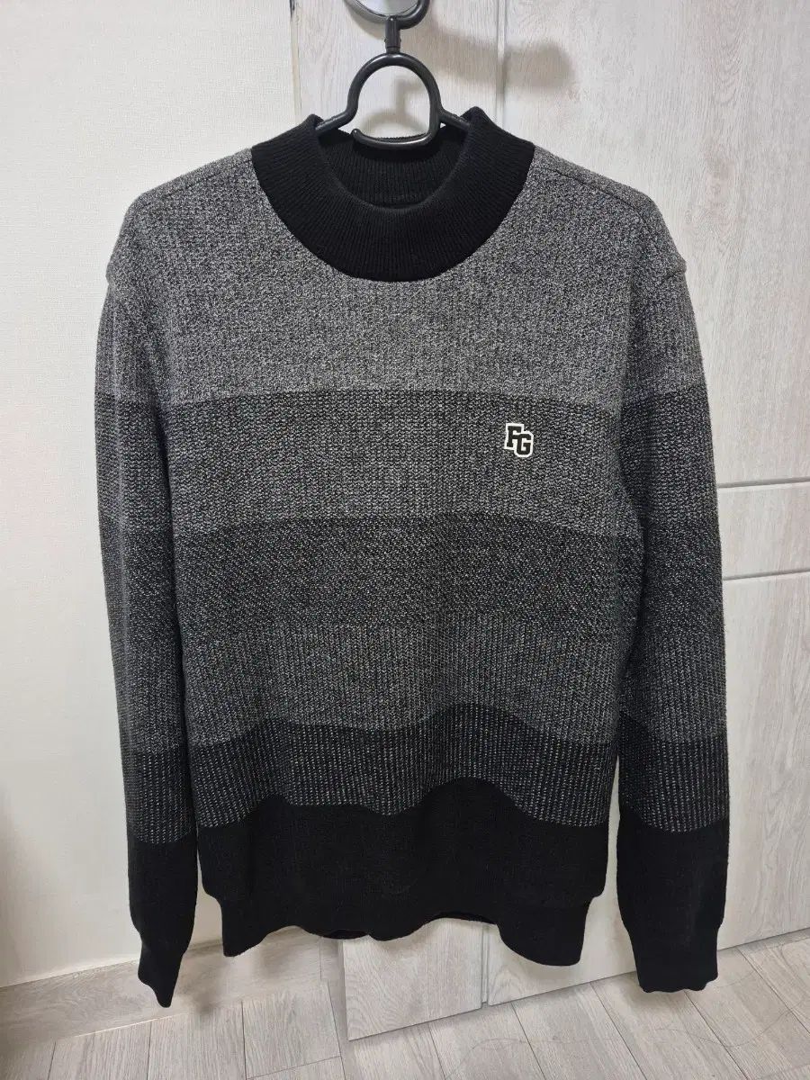 FANTOMゴルフメンズハーフネック起毛セーターニット