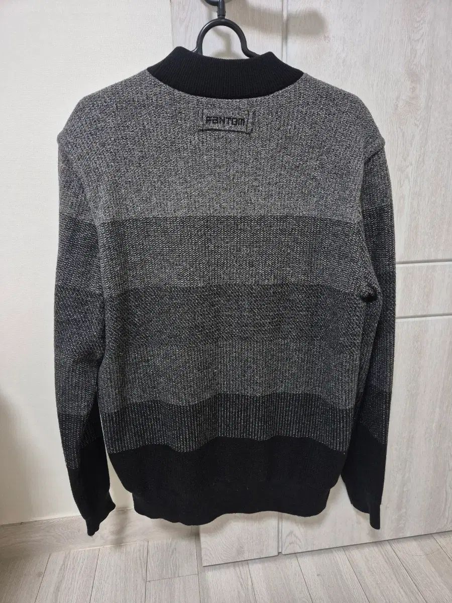FANTOMゴルフメンズハーフネック起毛セーターニット