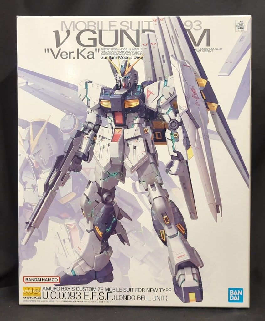 BANDAI SPIRITS MG 1/100 バンダイスピリッツ版 νガンダム Ver.Ka BANDAI SPIRITS MG 1/100 バンダイスピリッツ版 νガンダム Ver.Ka
