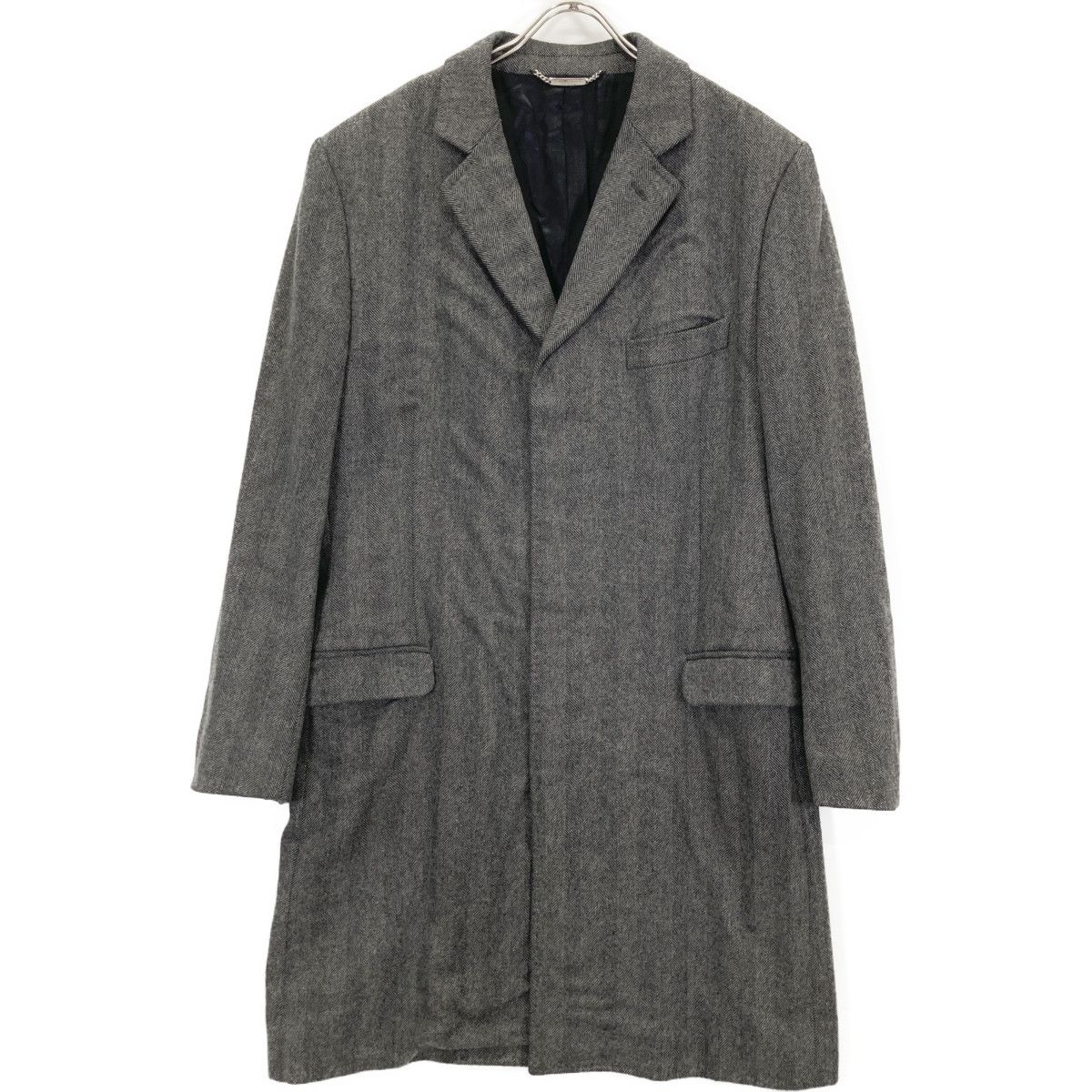 DOLCE&GABBANA ドルチェアンドガッバーナ FC3BK ｸﾞﾚｰ ｳｰﾙ×ﾅｲﾛﾝ ﾍﾘﾝﾎﾞｰﾝ