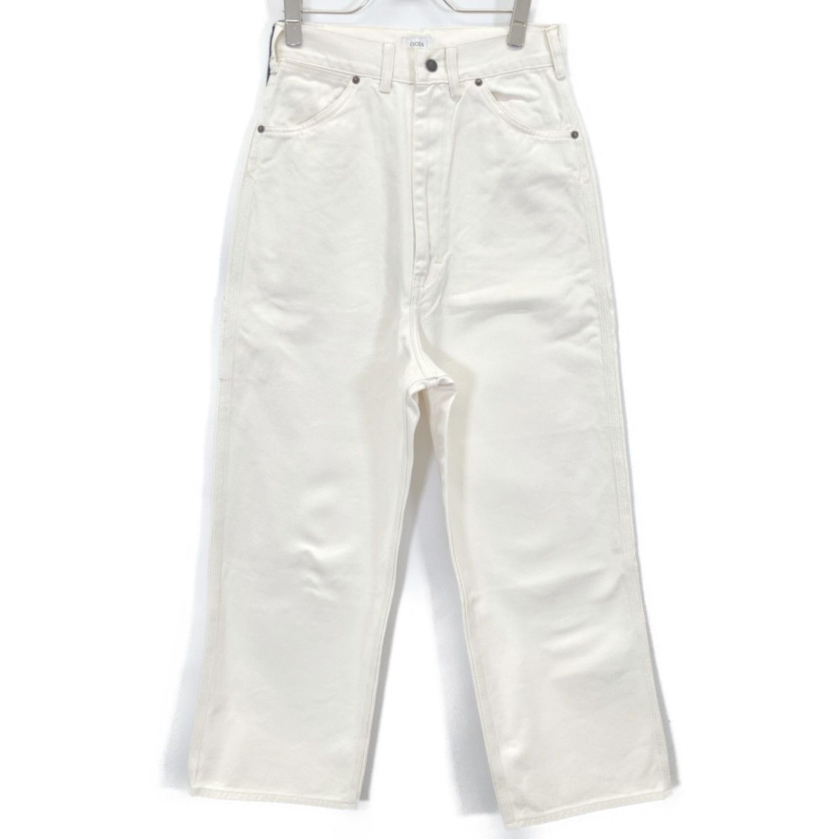 CIOTA シオタ PTLM 145 SB ﾎﾜｲﾄ Cotton Twill Painter Pants 1