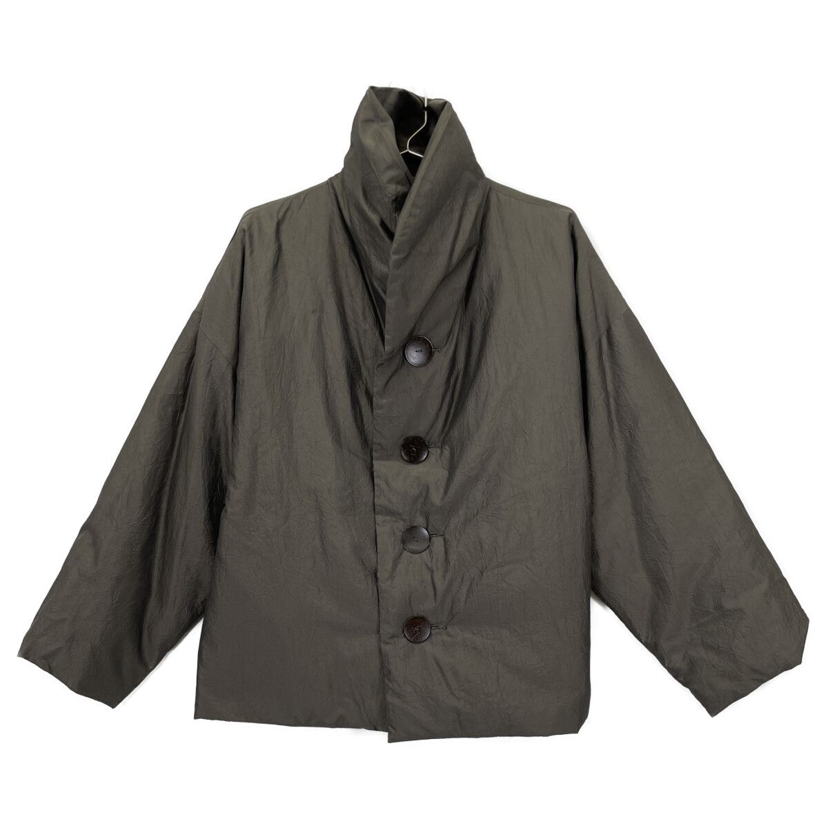 JURGEN LEHL ヨーガンレール J0124FJ904 ｸﾞﾚｰ ｺｯﾄﾝ ﾀﾞｳﾝ ｼﾞｬｹｯﾄ M