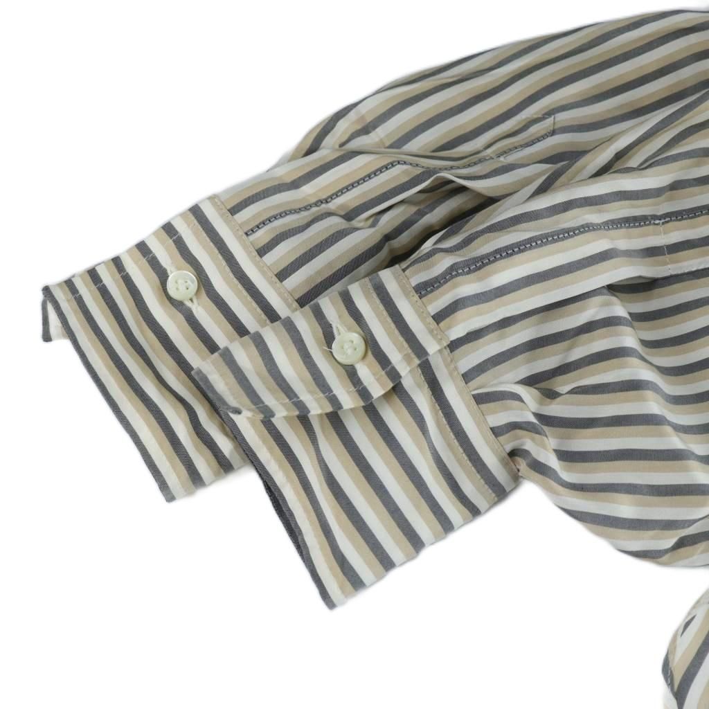 ブルネロクチネリ BRUNELLO CUCINELLI ステンカラーシャツ 長袖 絹