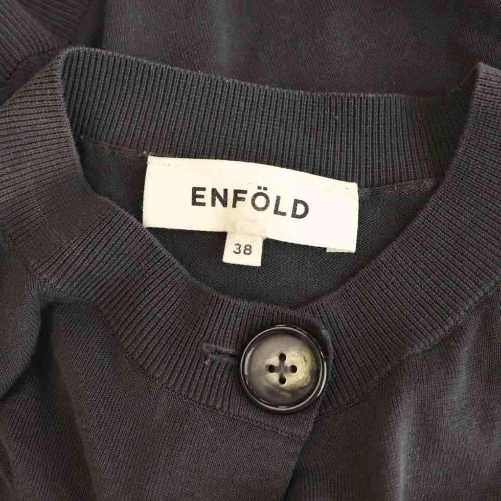 ENFOLD 24AW MICRO-MINI CARDIGAN カーディガン エンフォルド ENFOLD 24AW MICRO-MINI CARDIGAN カーディガン