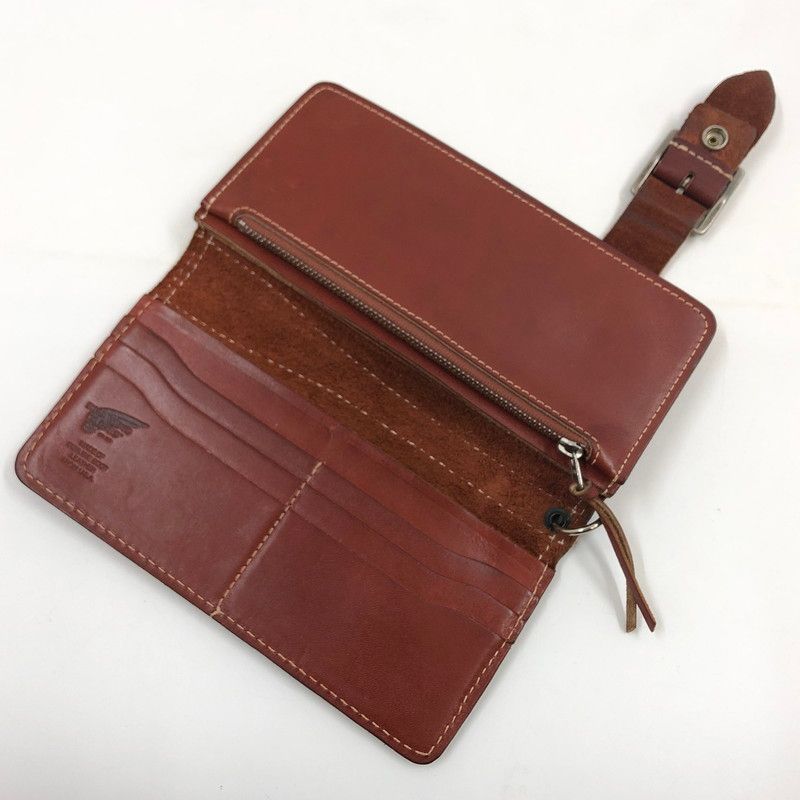中古品】RED WING レッドウィング レザー 長財布 財布 ウォレット