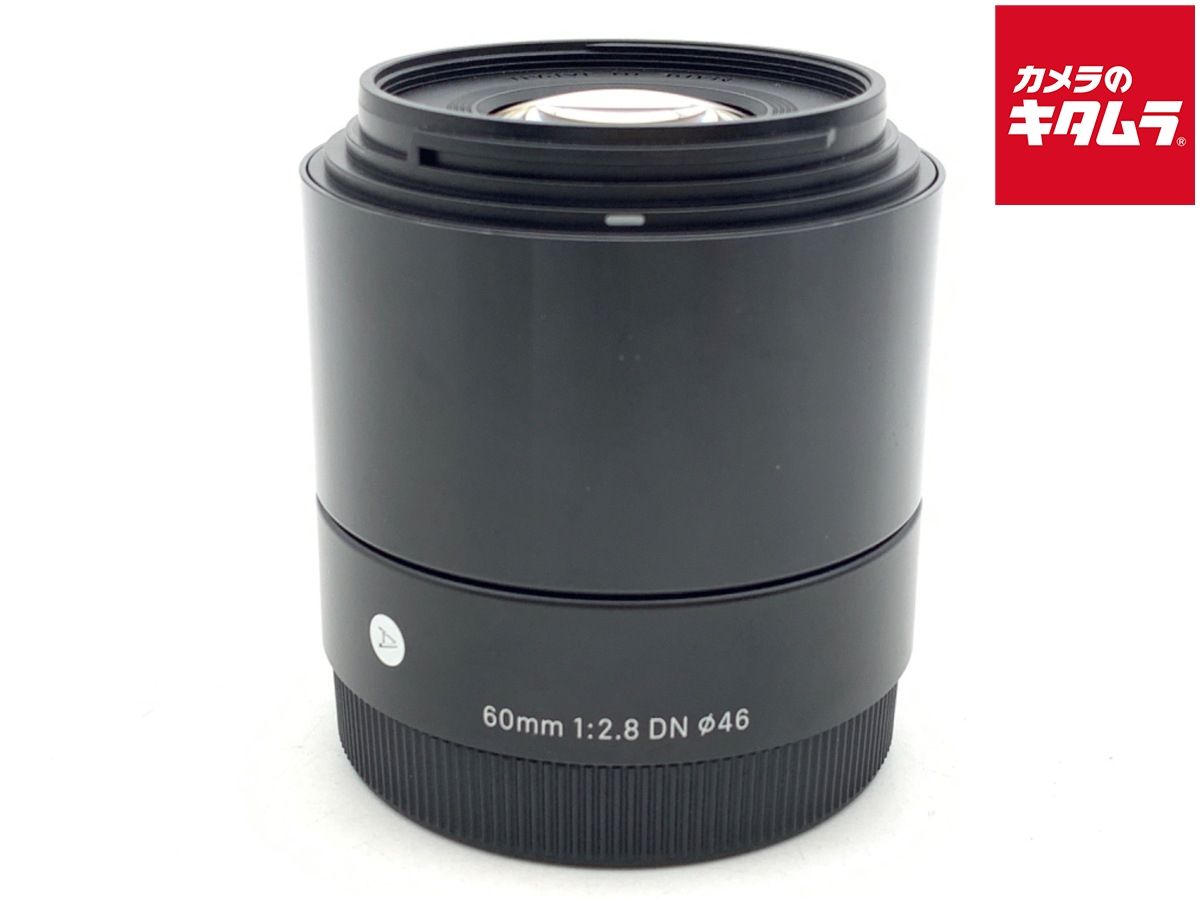 中古】 【並品】 シグマ 60mm F2.8 DN ソニーEマウント用 ブラック