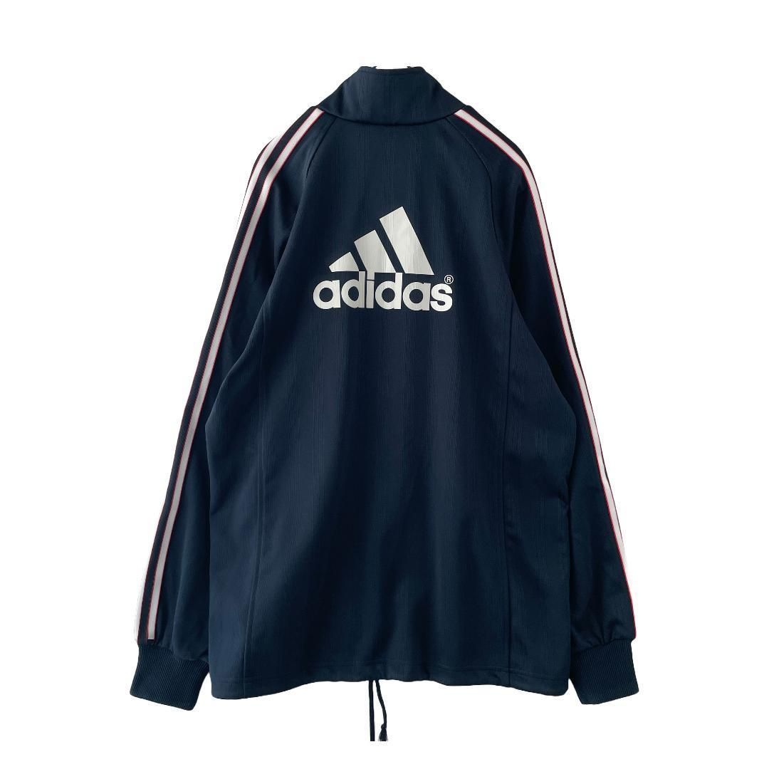 adidas トラックジャケット ジャージ 刺繍ロゴ ワンポイント 万国旗