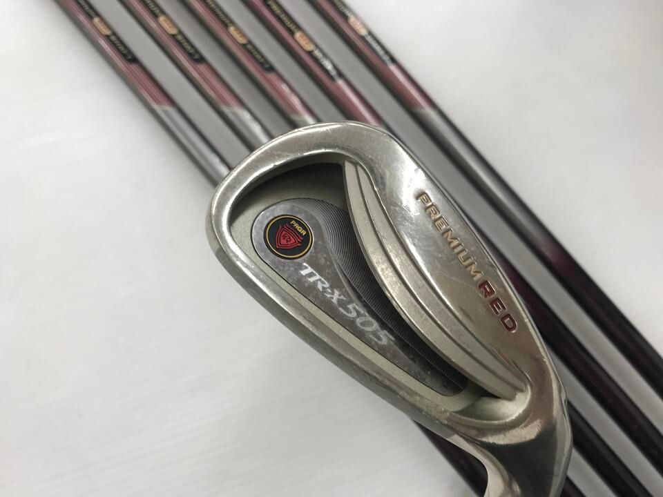 プロギア レッド TR X 505 レディス PREMIUM MB for PRGR アイアンセット 最短