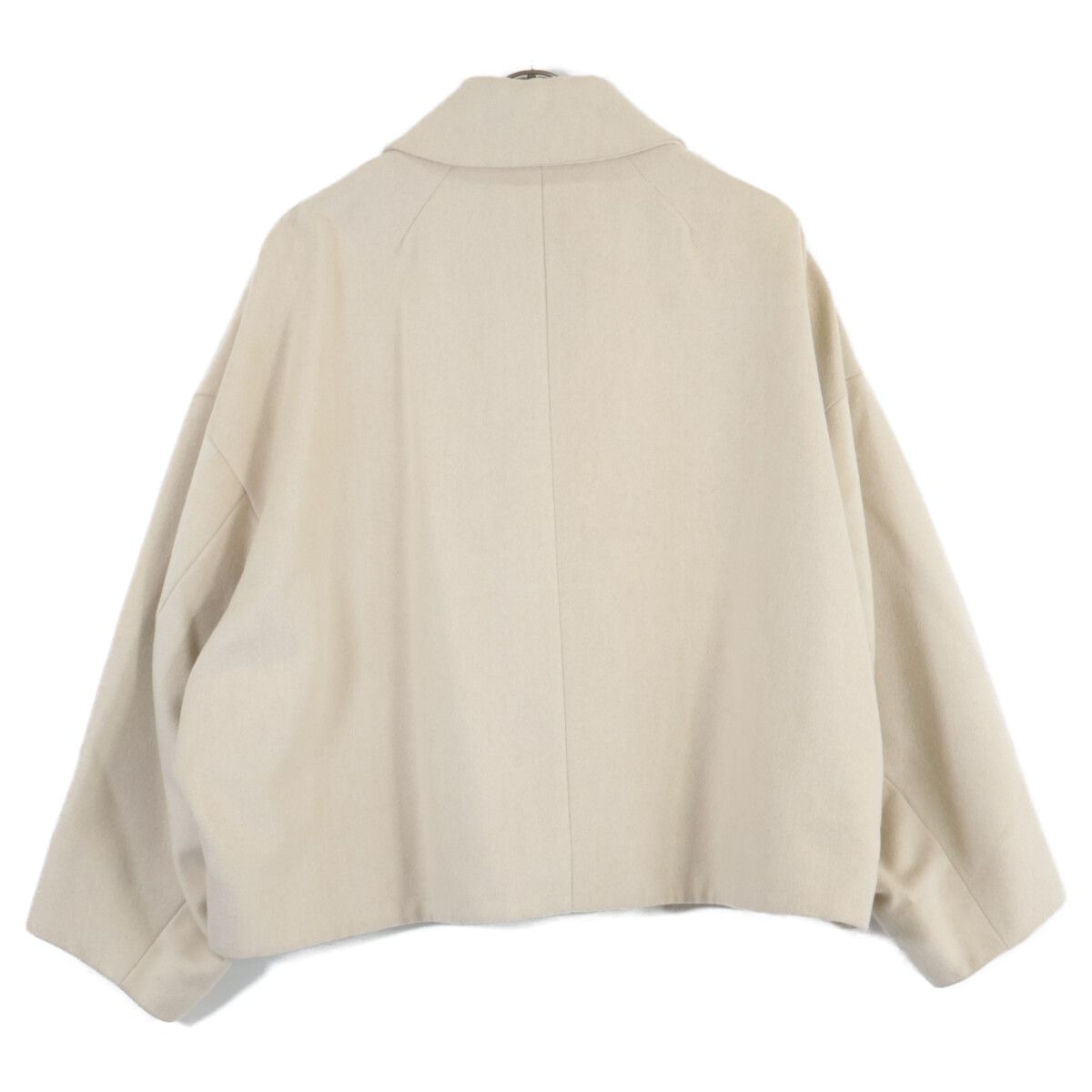 Mame Kurogouchi マメクロゴウチ MM20FW-JK051 ﾍﾞｰｼﾞｭ ｼﾙｸｳｰﾙ ｼｬｷﾞｰ