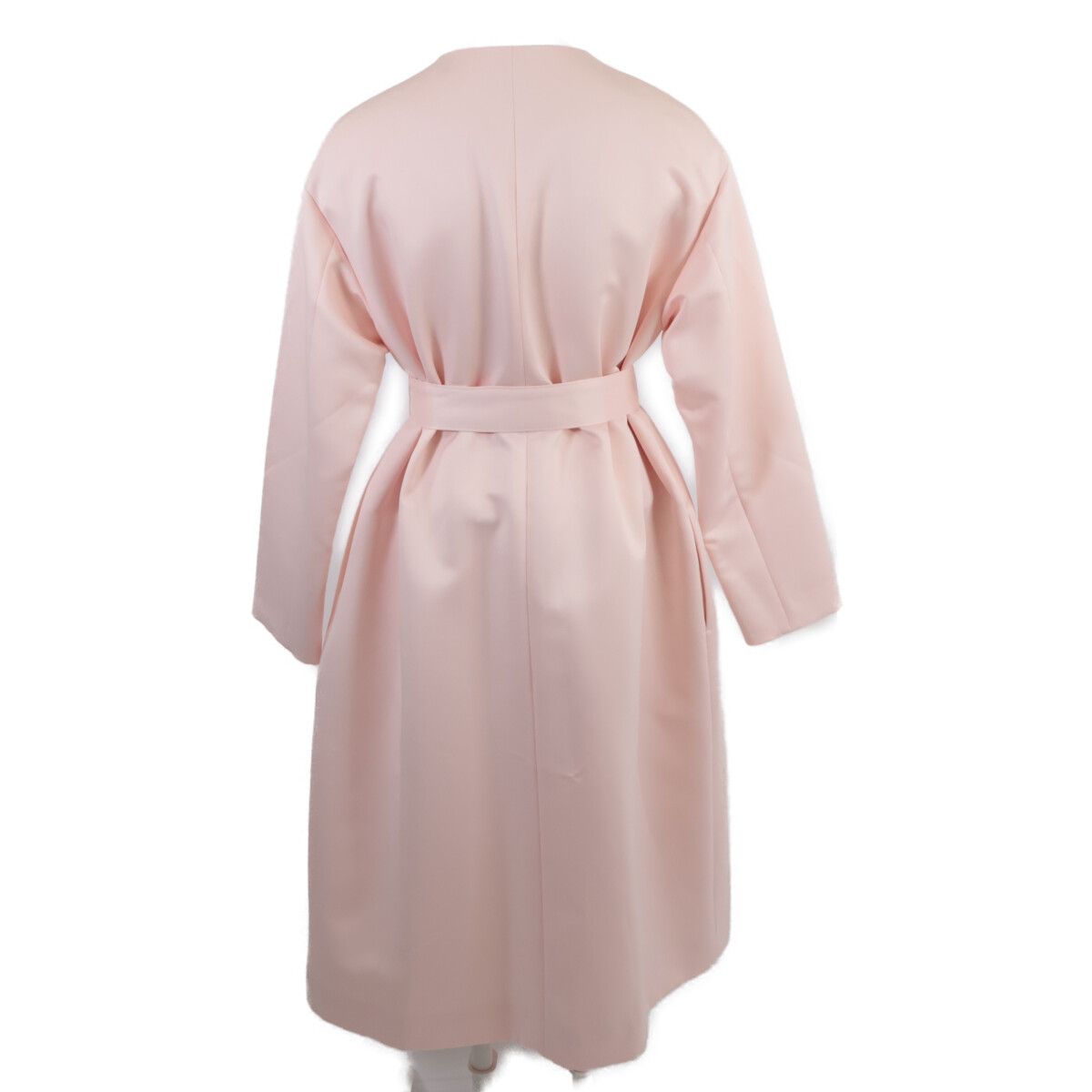 YOKOCHAN ヨーコチャン ﾋﾟﾝｸﾇｰﾄﾞ YCC-521-150 ﾍﾞﾙﾄ付き ﾉｰｶﾗｰｺｰﾄ 38