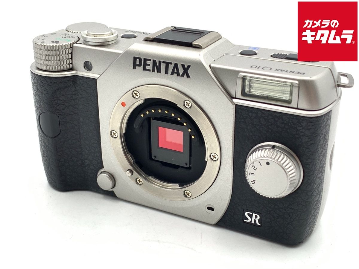 並品 ペンタックス Q 10 ボディキット シルバー